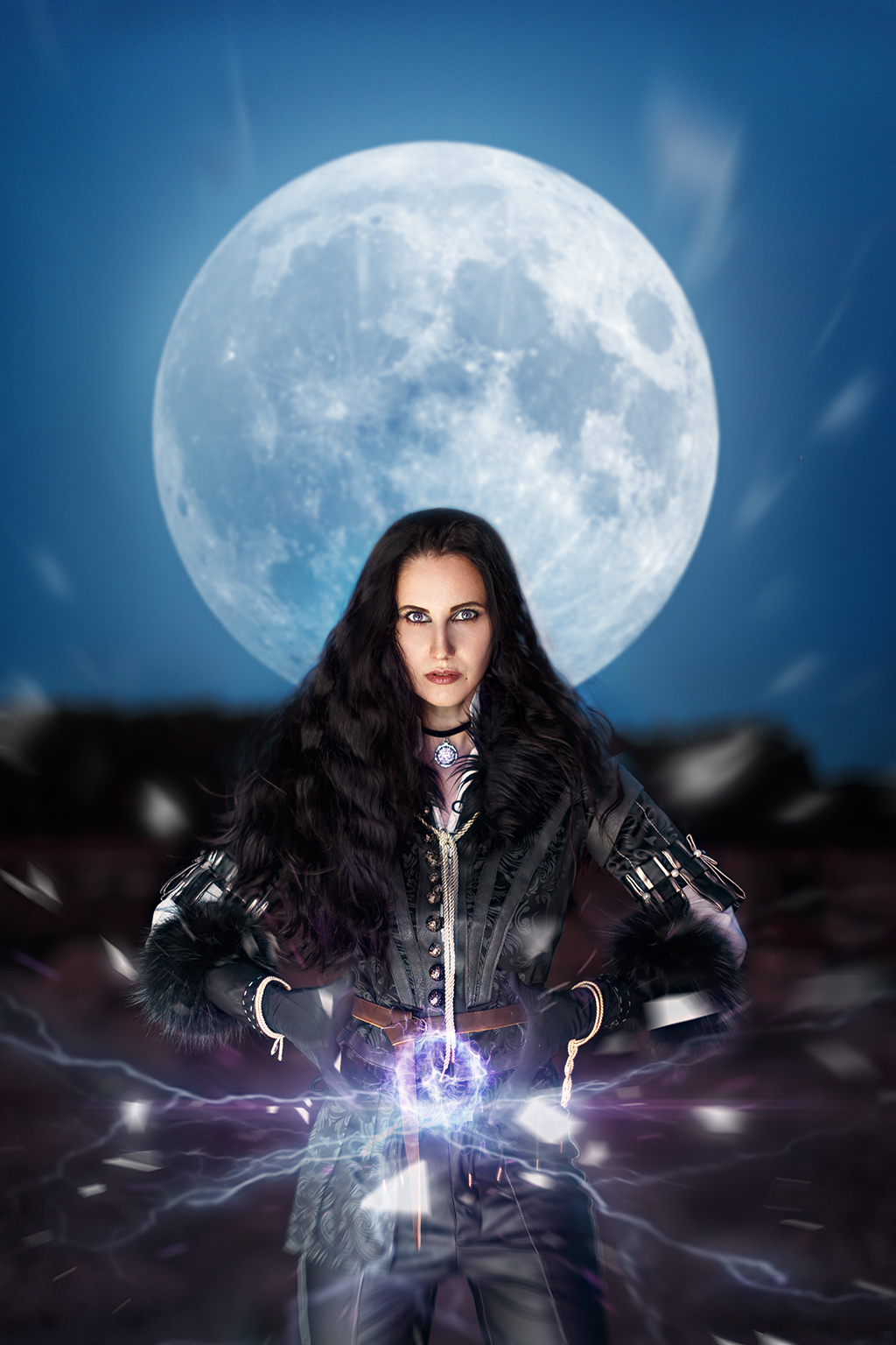 Yennefer of Vengerberg Cosplay Art - My, Witcher, The Witcher 3: Wild Hunt, Yennefer, Russian cosplay, Cosplay, Art, Longpost