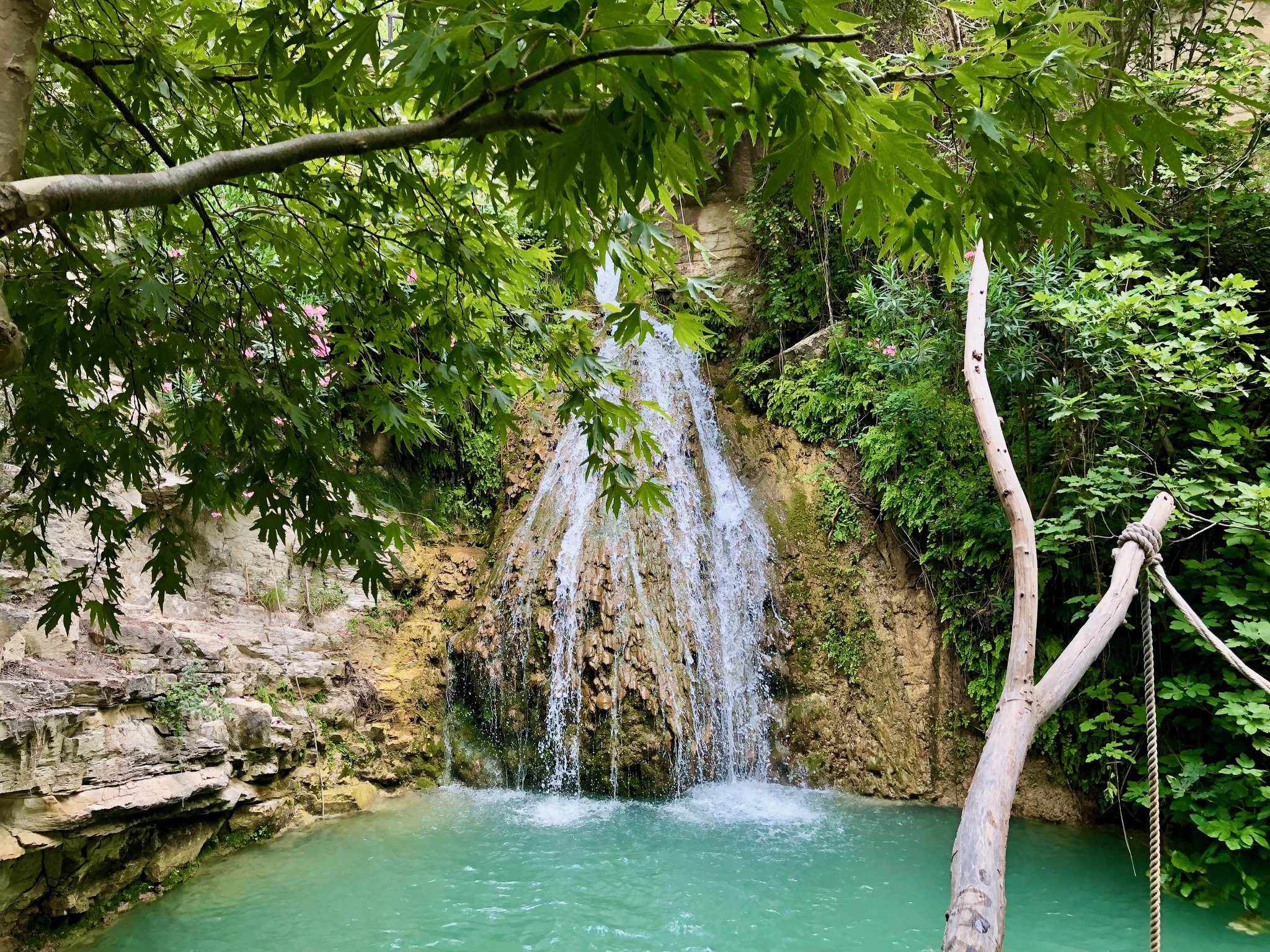 Cyprus. Baths of Adonis. - My, Video, Longpost, Nature, sights