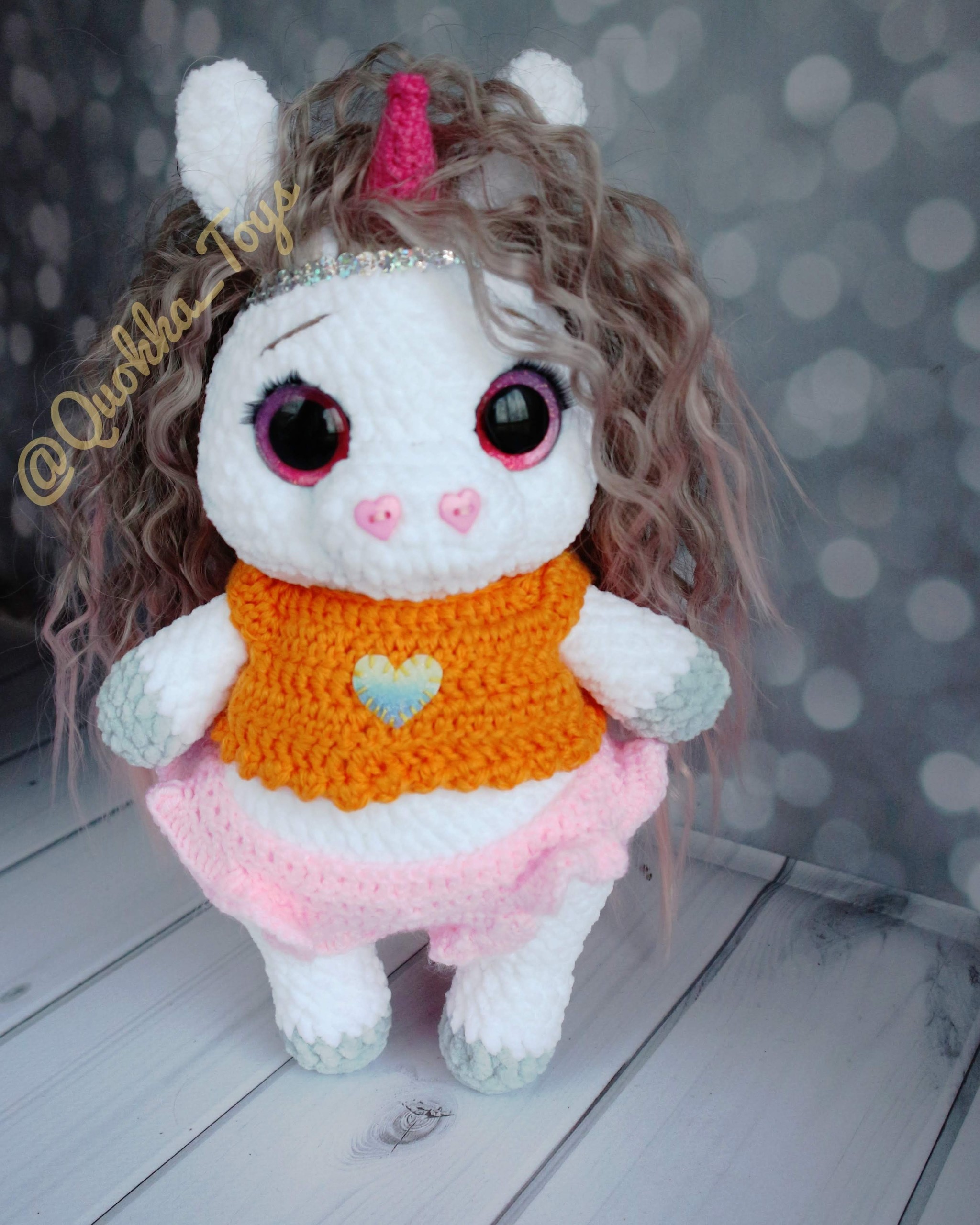 Plush joy - My, Soft toy, Crochet, Plush Toys, Rukozhop, Longpost