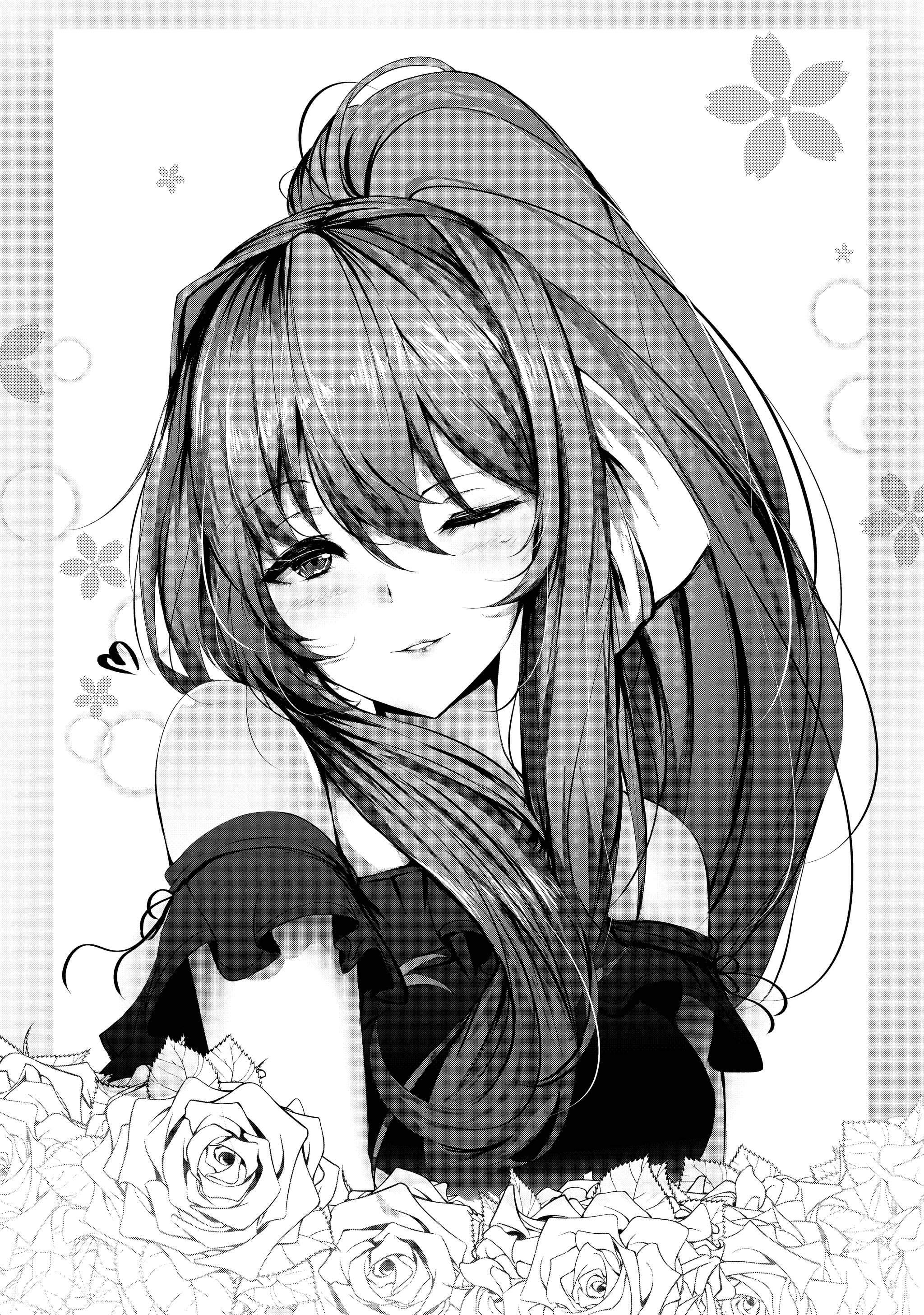 Manga style Monika | Пикабу