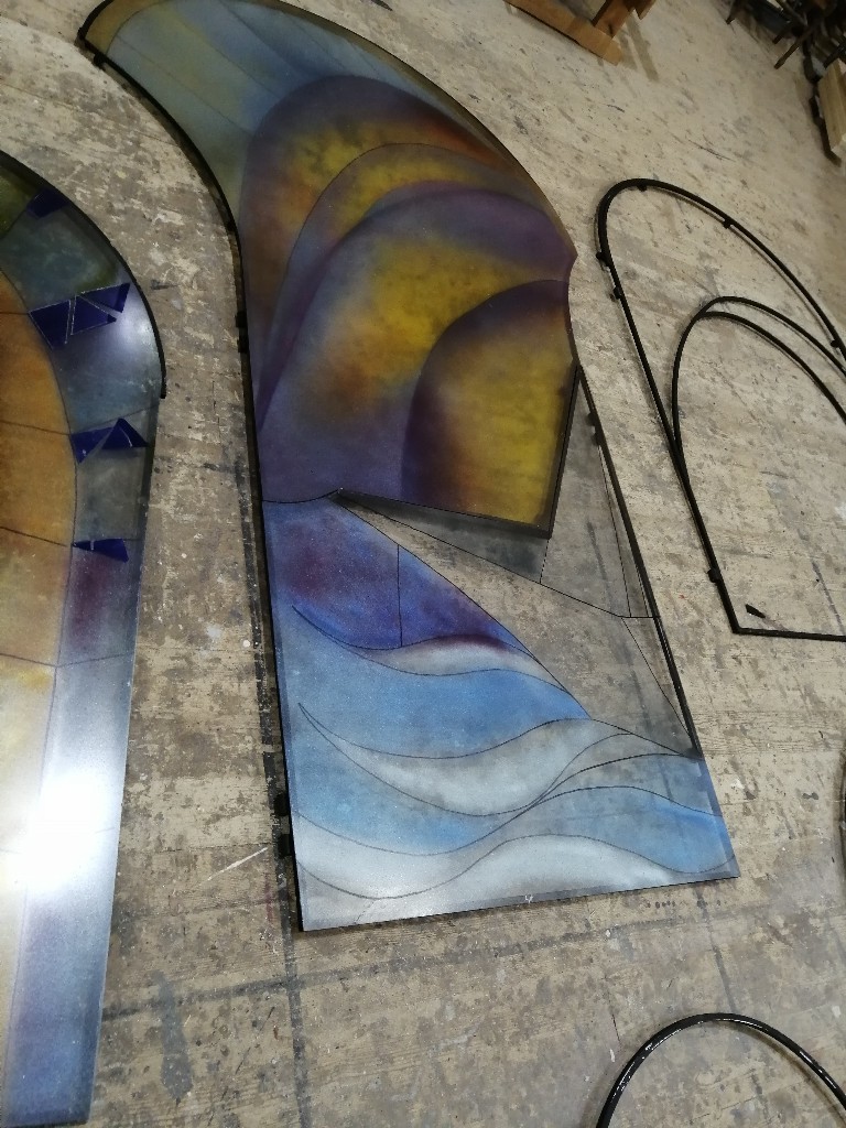 About stained glass - My, Props, Work, Handmade, Scenery, Theatre, Longpost