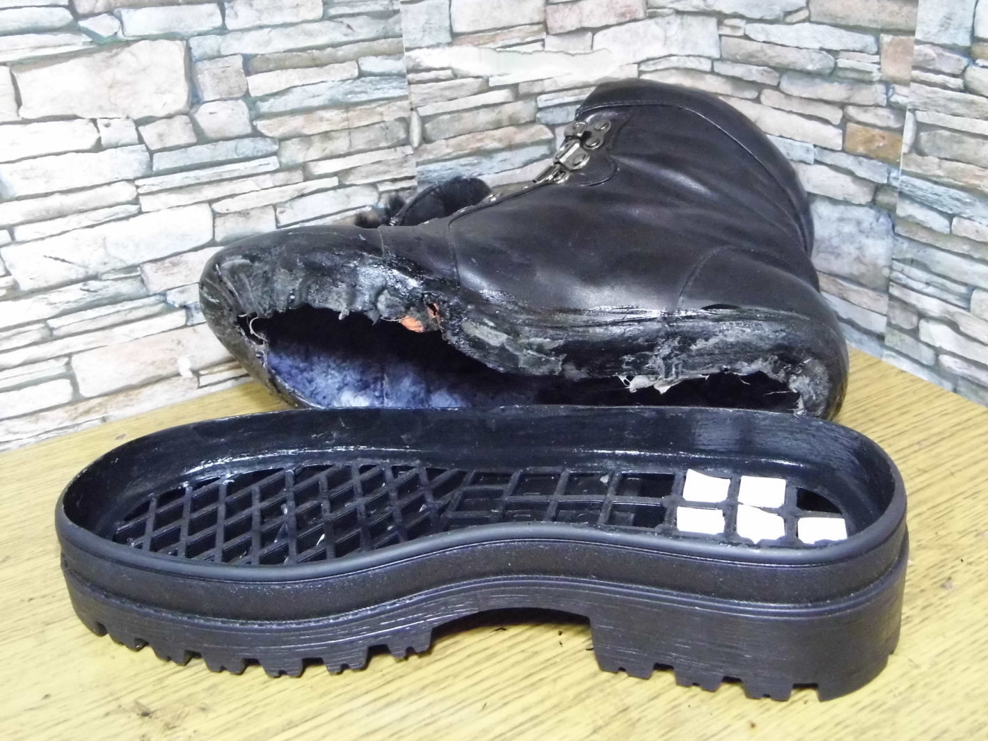 Replacing soles on small shoes. - My, Shoe repair, Sole replacement, Longpost