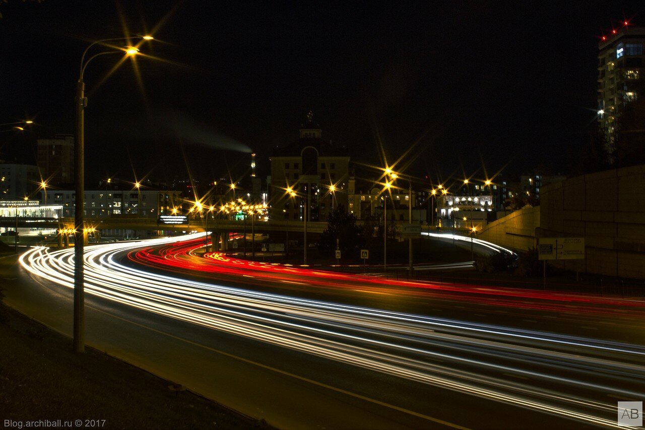 Long exposure photo of evening Kazan using a whale lens - My, The photo, Night shooting, Long exposure, Kazan, Photographer, Canon 70d, Canon, Панорама, Longpost