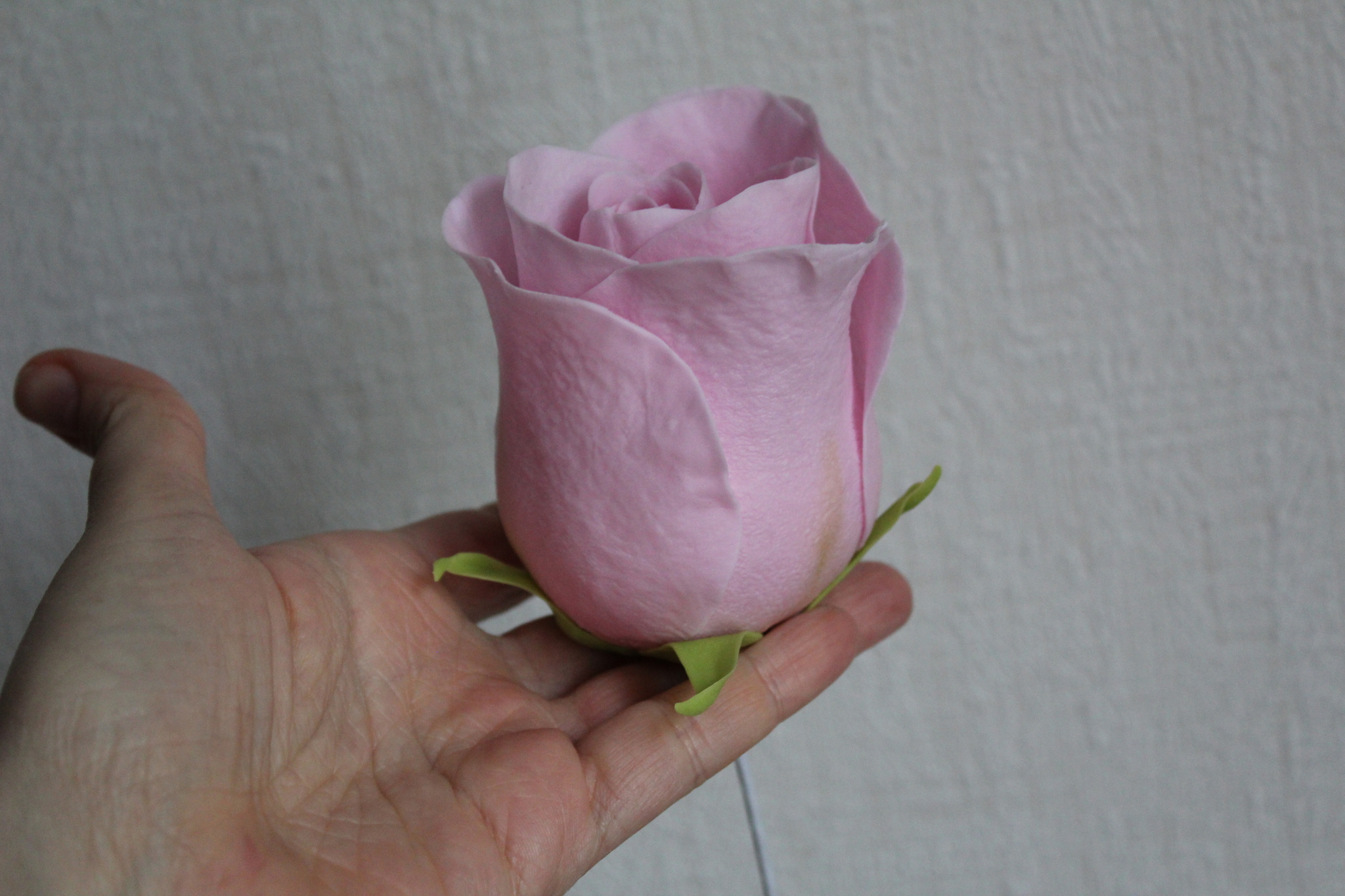 Бокаловидная роза из фоамирана