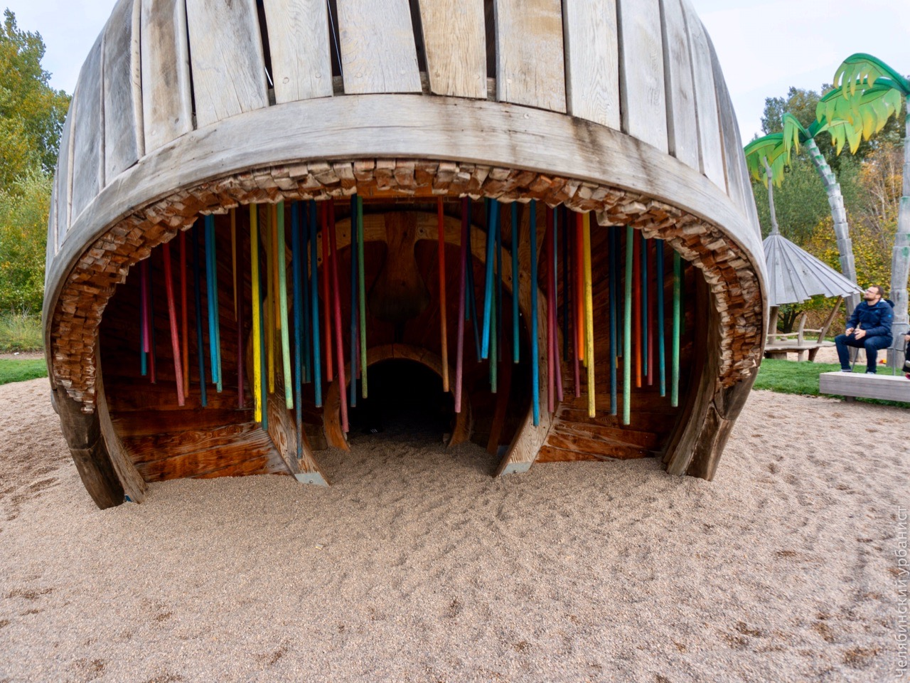 Children's playground in Berlin - My, Chelyabinsk urbanist, Berlin, Germany, Playground, Architecture, Beautification, Longpost