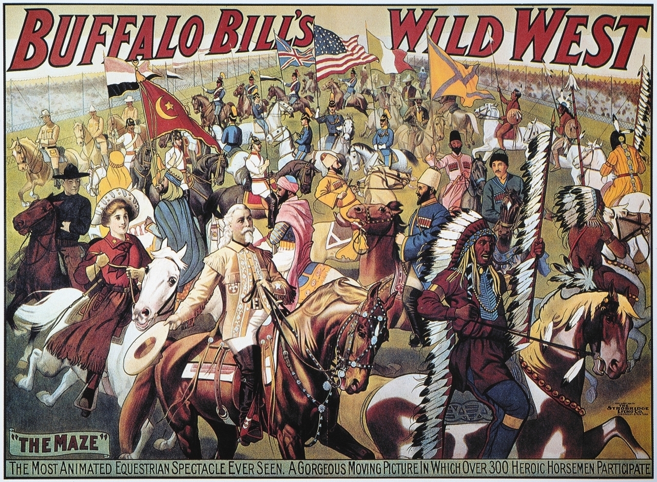 Who invented the Wild West? | The story of Buffalo Bill and the Wild West show. - My, Wild West, buffalo bill, Cowboys, Video, Longpost