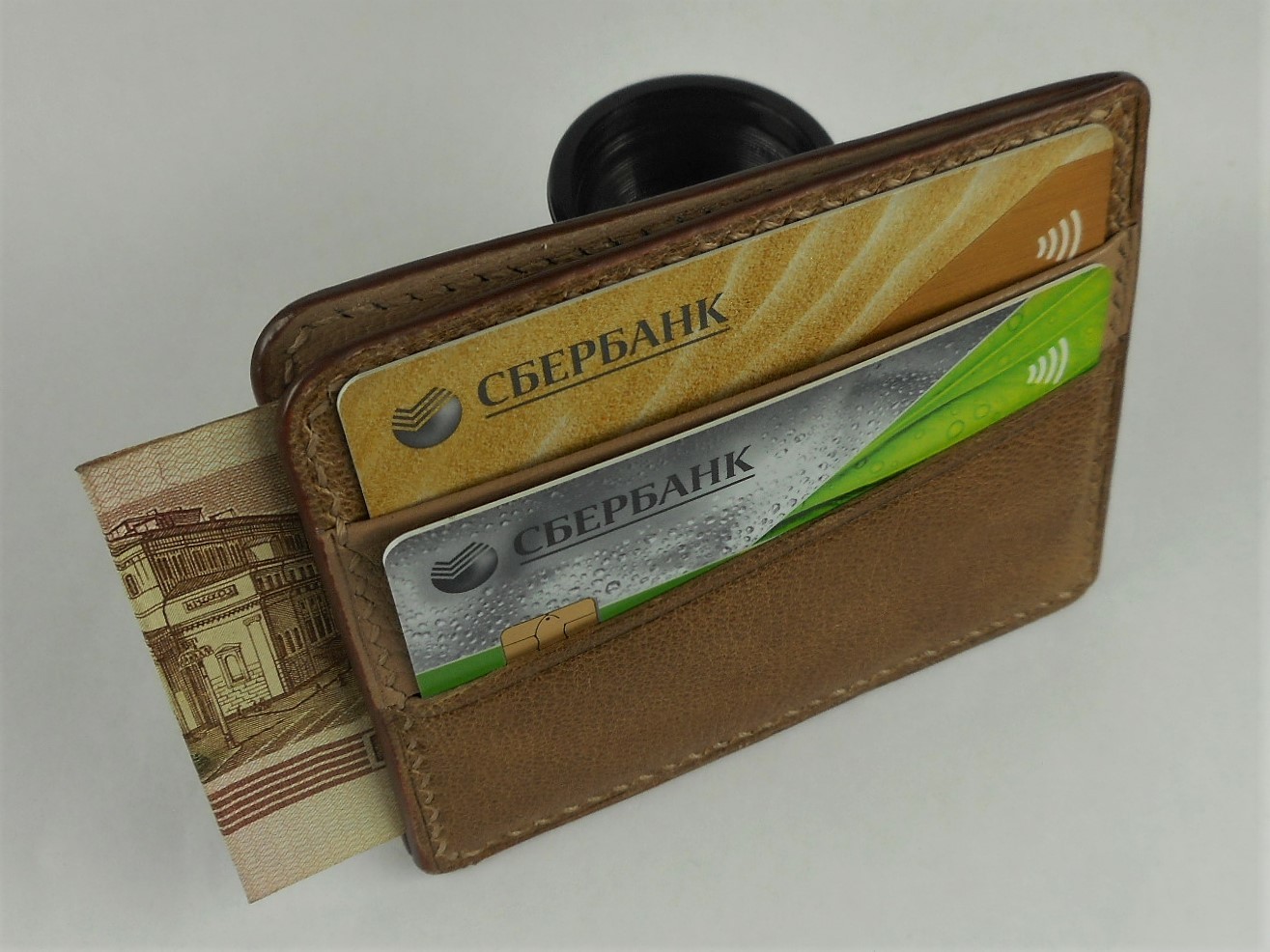 Cardholders (two pieces) - My, Leather products, Handmade, Longpost