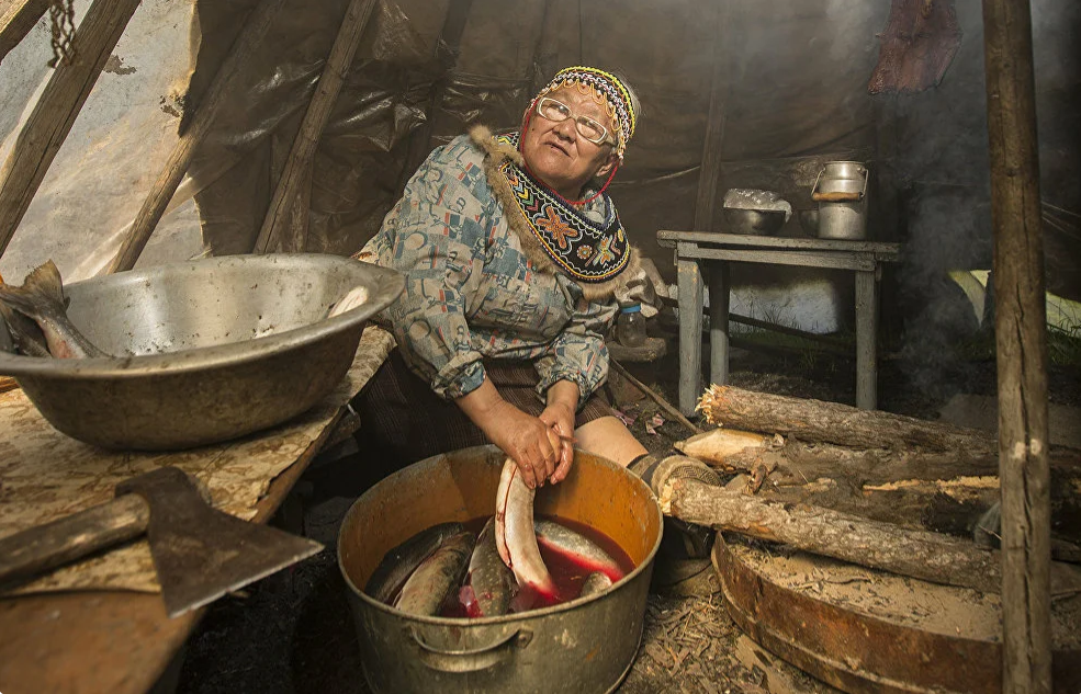 National dishes of Taimyr. Kulibakha. - My, Russia, Kitchen, North, National cuisine, Norilsk, Taimyr, Talnakh, Kayerkan, Longpost