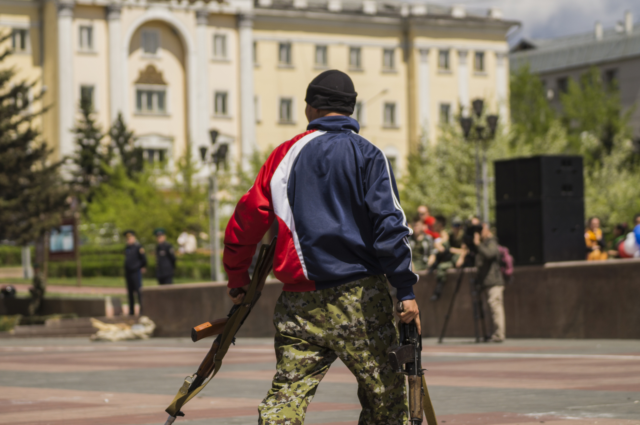 A few photos... - My, The photo, Smoke bomb, Demonstration performances, Sony alpha, Longpost, Border guard day