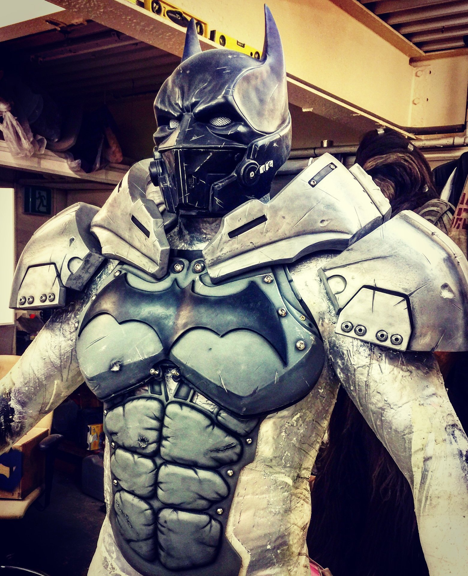 Dark Knight Armor Suit [Cosplay] - Batman: arkham origins, Cosplay, Computer games, Exoskeleton, Batman, Longpost