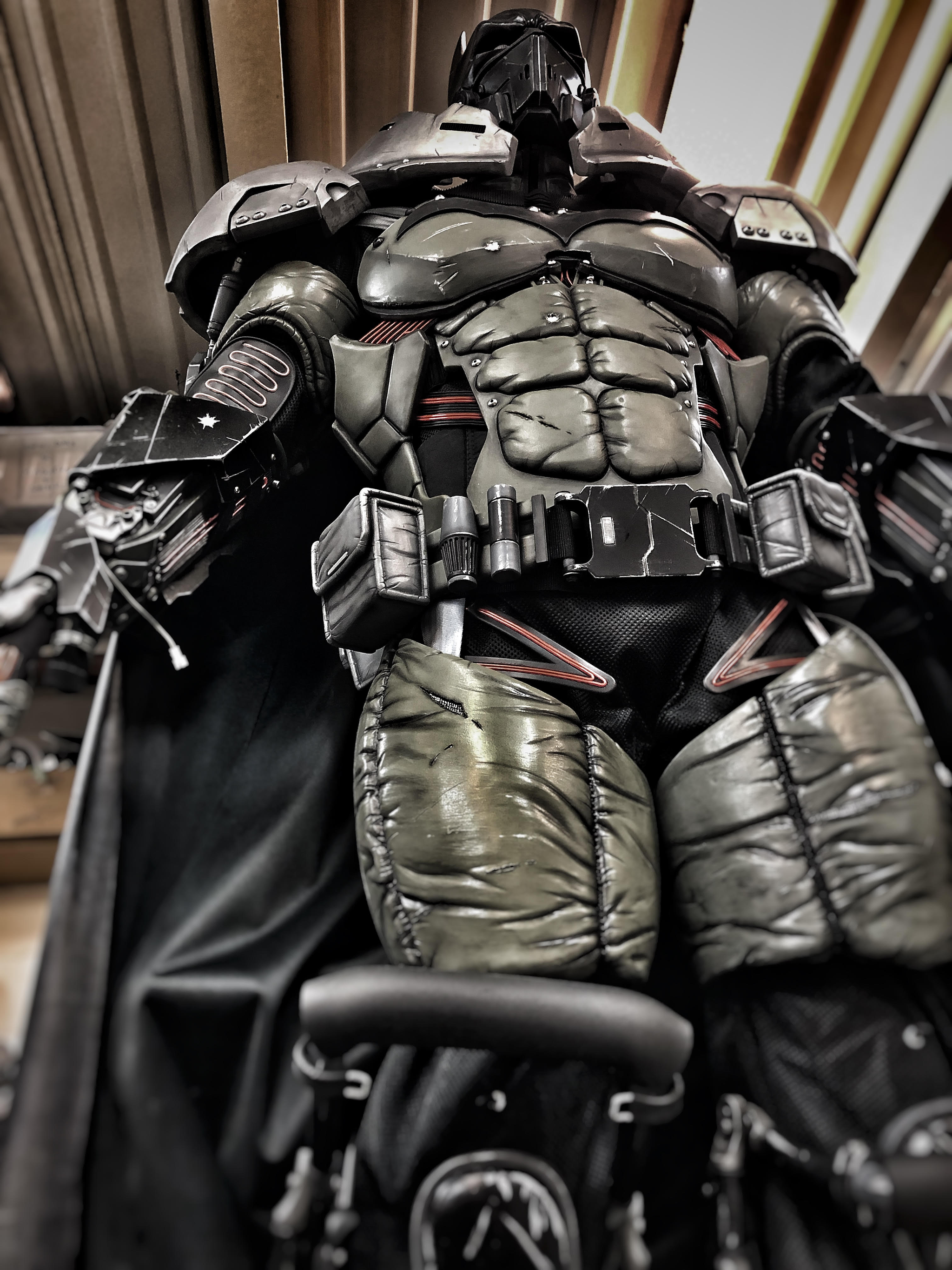 Dark Knight Armor Suit [Cosplay] - Batman: arkham origins, Cosplay, Computer games, Exoskeleton, Batman, Longpost