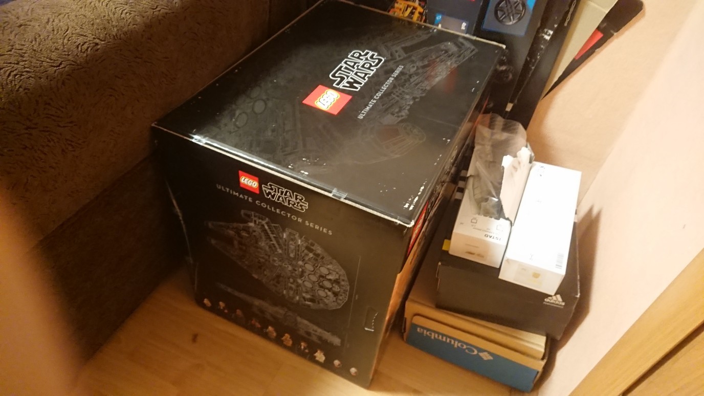 Small spoiler - 75192 - now it's mine! - My, Lego, Star Wars, Millennium falcon