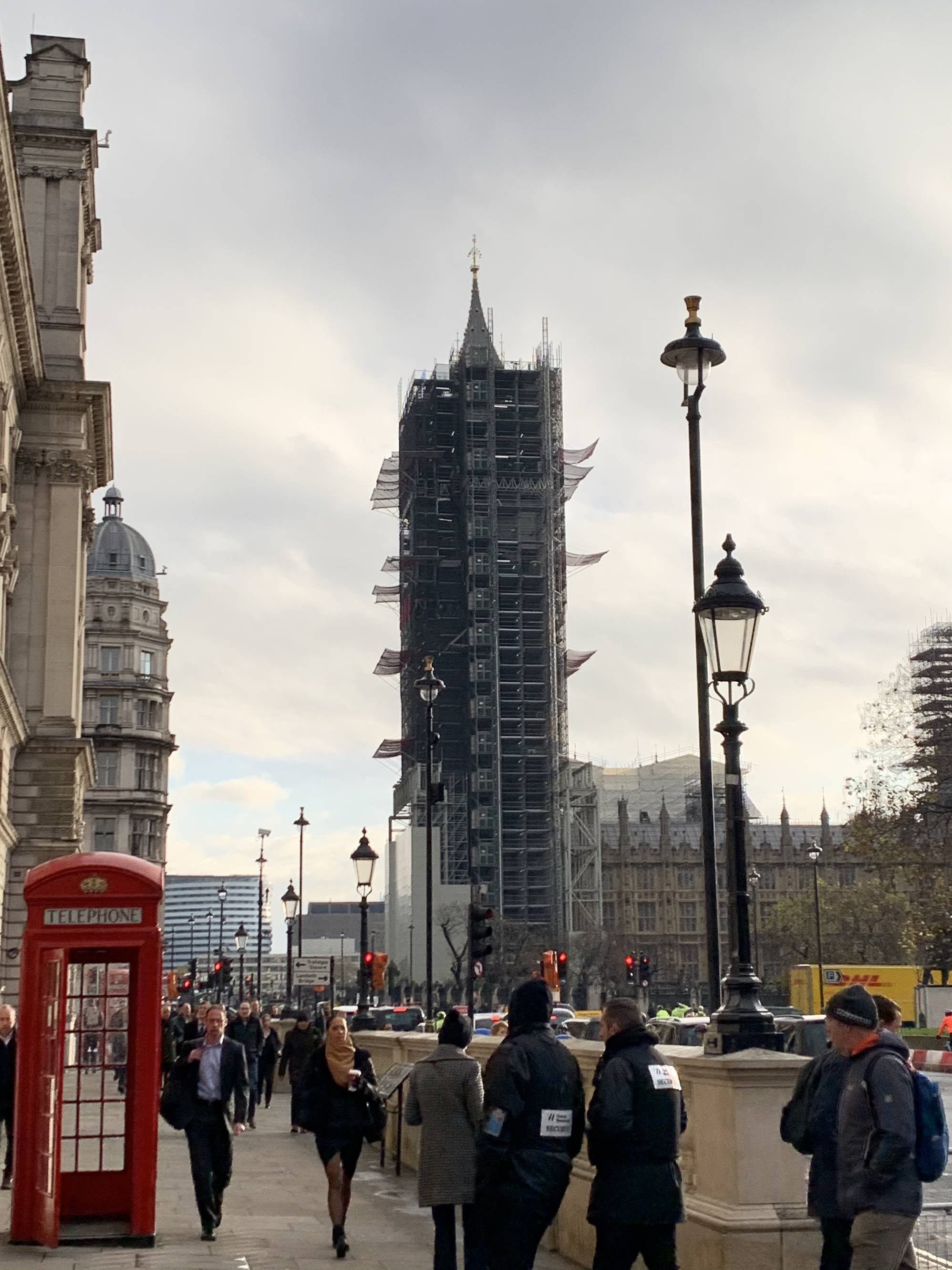 Finally looked at Big Ben - Big Ben, Great Britain, Travels, Reconstruction