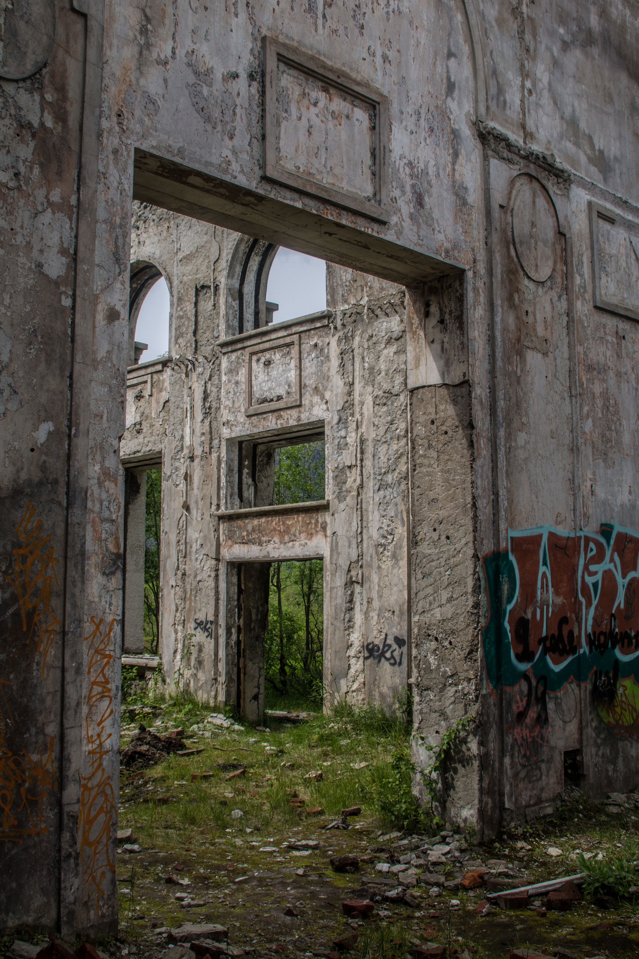 Abandoned station in the city of Kirovsk. - My, Kirovsk, Urbanfact, Stalk, Abandoned, Longpost, Railway, Murmansk region, Kola Peninsula