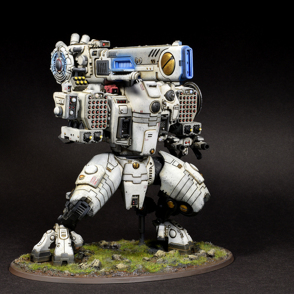 KV128 STORMSURGE, Warhammer 40k | - Моё, Моделизм, Warhammer 40k, Миниатюра, Wh miniatures, Длиннопост, Tau