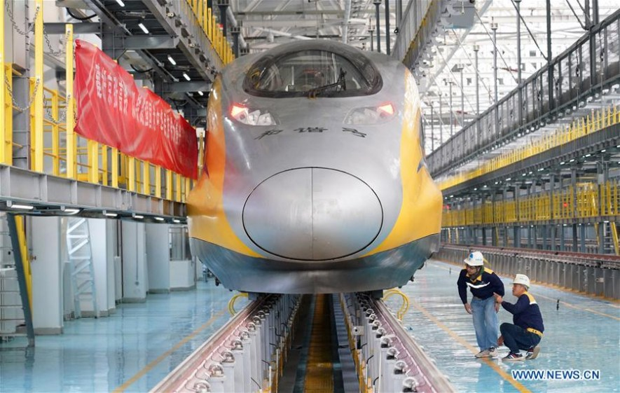 The first automated high-speed line is being tested in China. - Railway, China, High-Speed Highways, Longpost, High-speed trains, Video