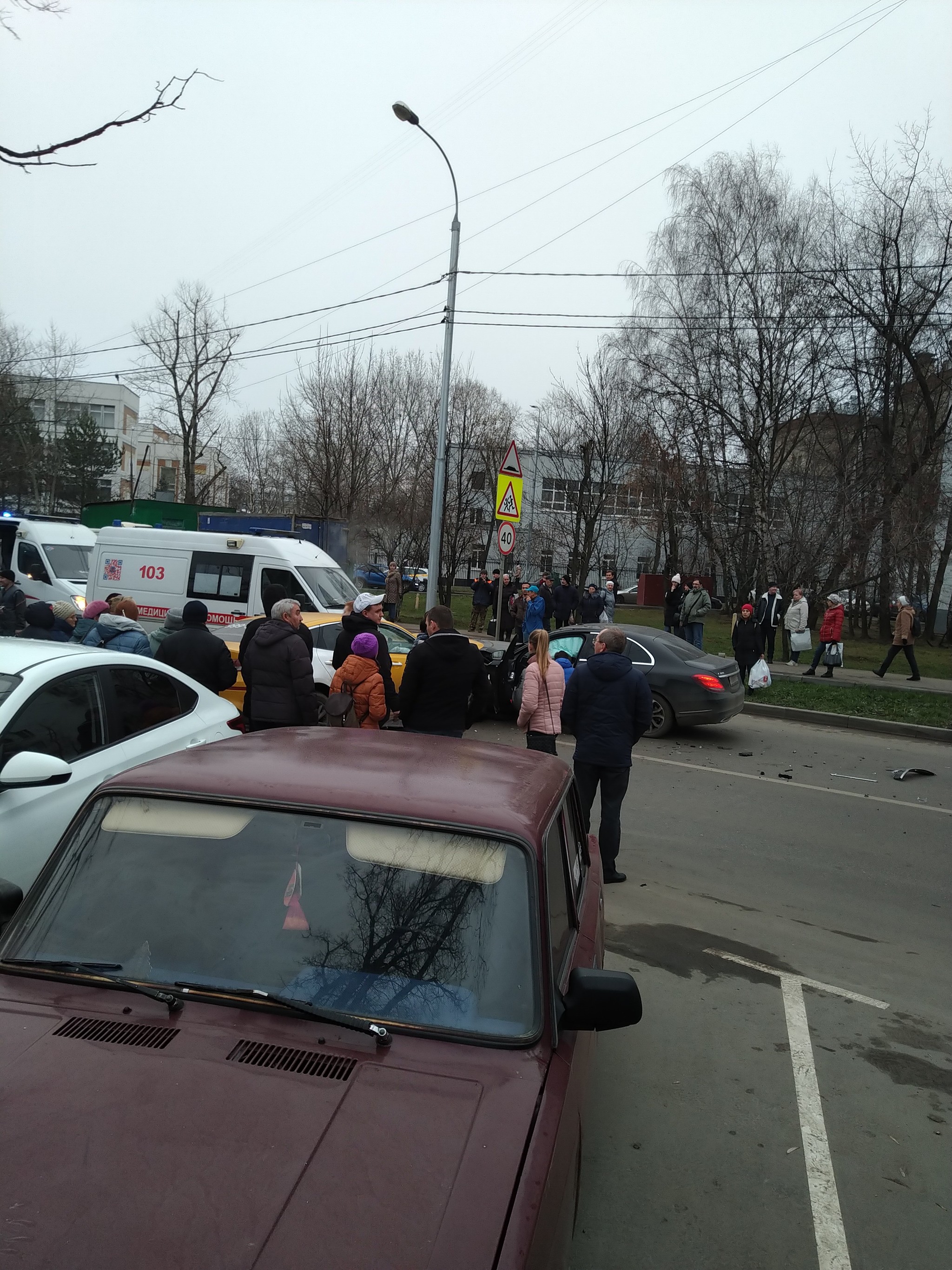 And again a taxi. - My, Taxi, Yandex., Road accident, Longpost