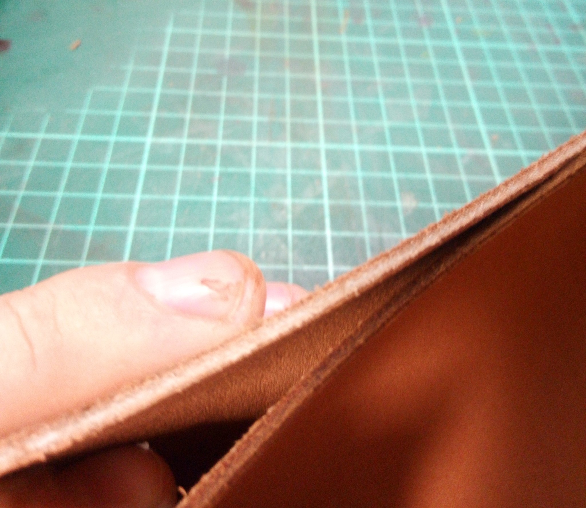 Wallet with zipper - My, Leather, Russia leather, Crast, Natural leather, Zipper, Wallet, Longpost