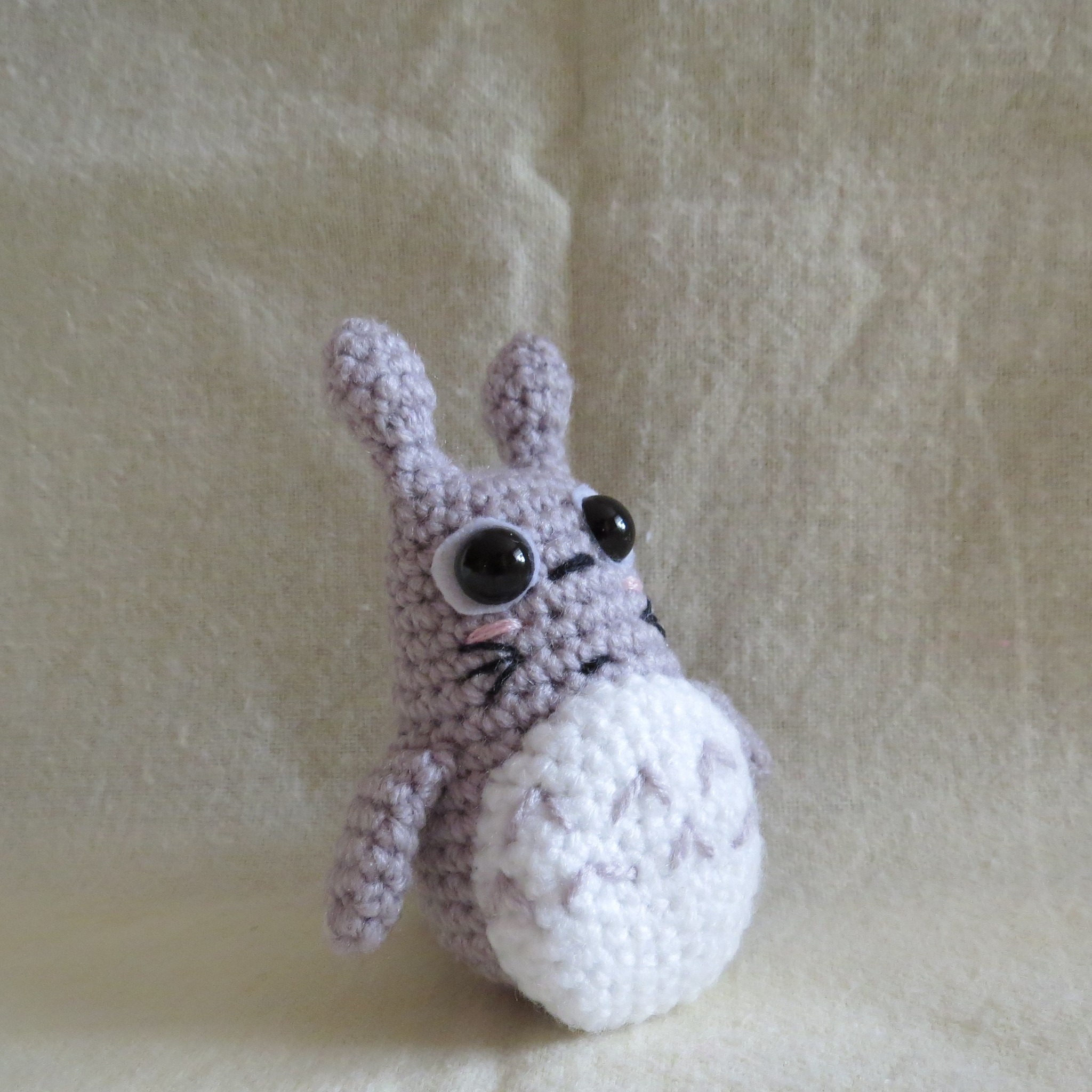 Baby Totoro - My, Longpost, Totoro, My neighbor Totoro, Knitting, Needlework without process, Needlework, Toys