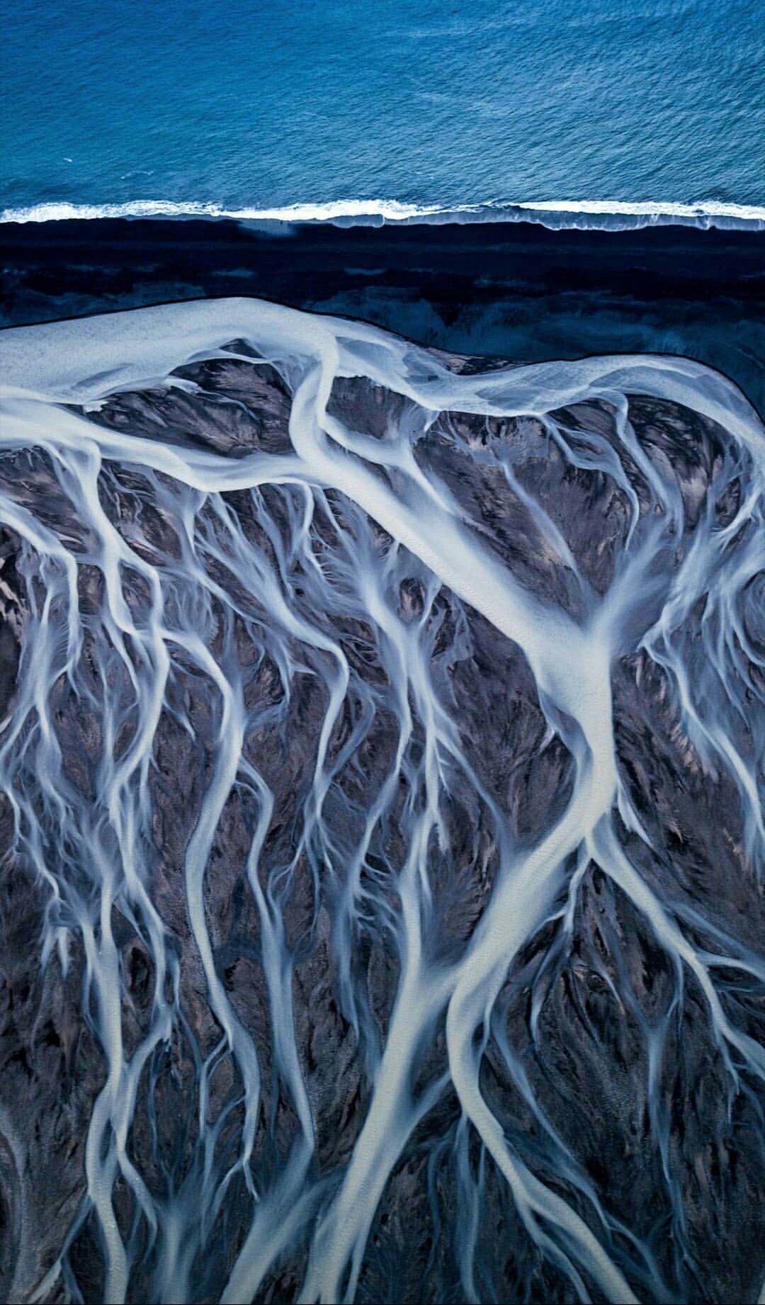 Unearthly Iceland - The photo, Iceland, Drone, Nature, Aerial photography, Longpost