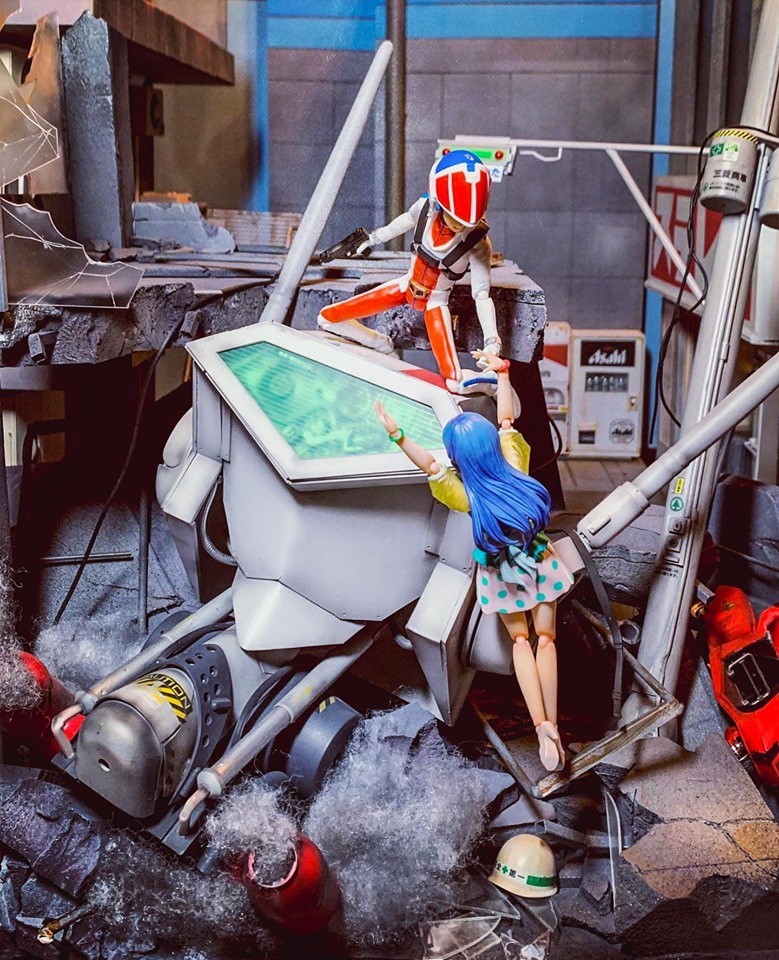 Diorama HALCION OG WERKZ : 1:12 MACROSS VF-1J PROJEKT V2: “Do you Remember love?” - Macross, Robotech, Modeling, Stand modeling, Anime, Longpost