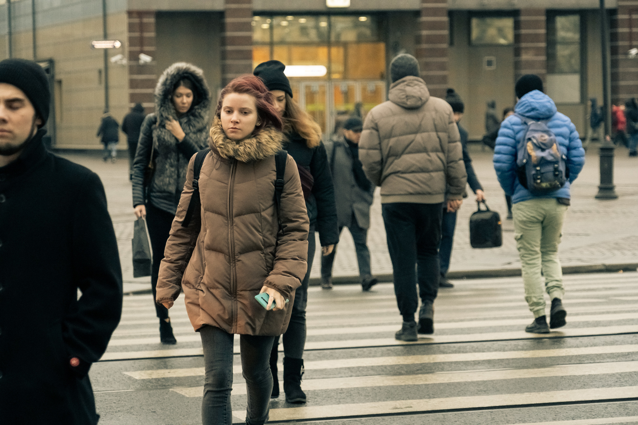 Sennaya Square this morning - My, Sennaya Square, Morning, Saint Petersburg, People, Longpost, The photo