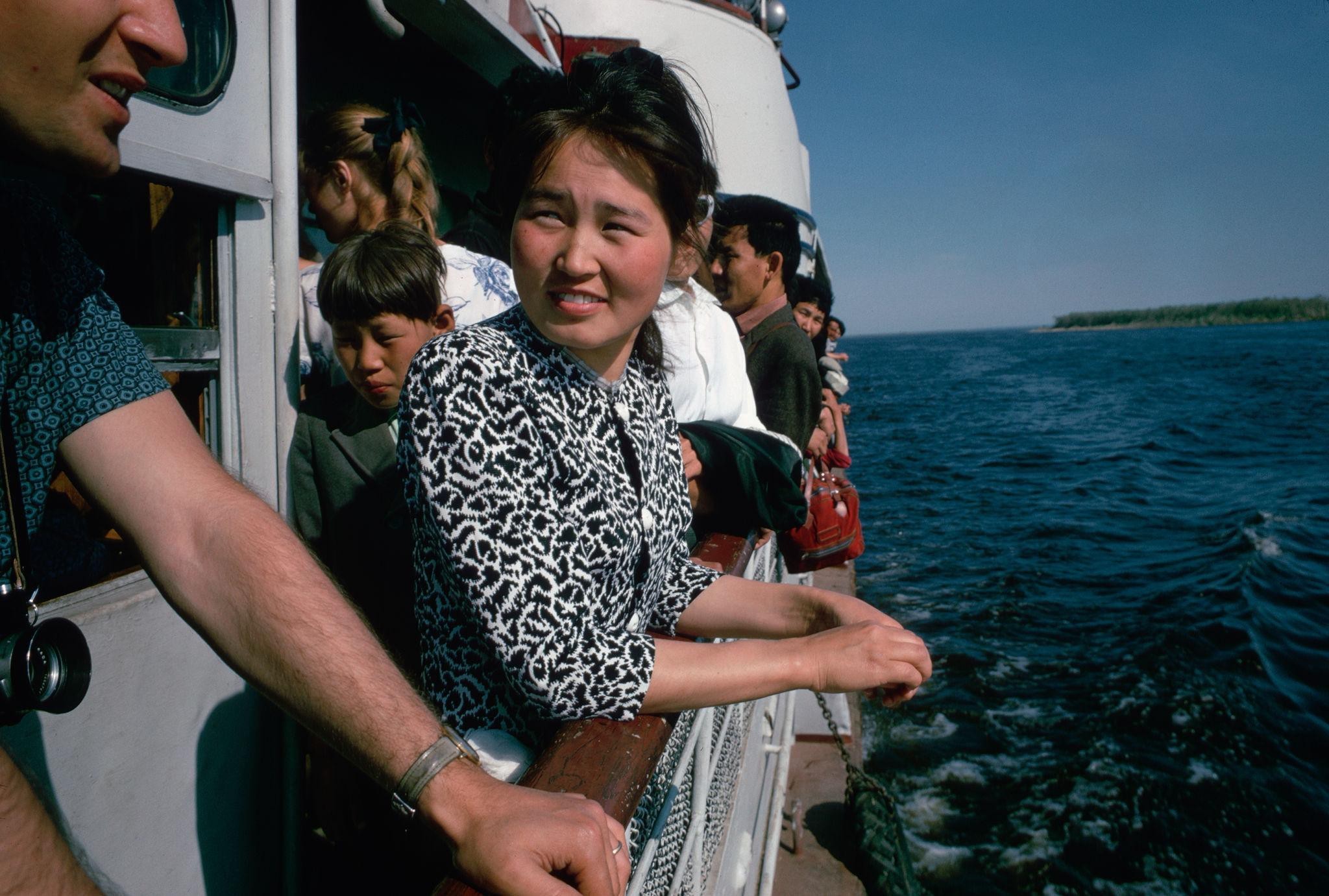 On the Lena River, 1966 - the USSR, Relaxation, Tourism, Longpost, 60th