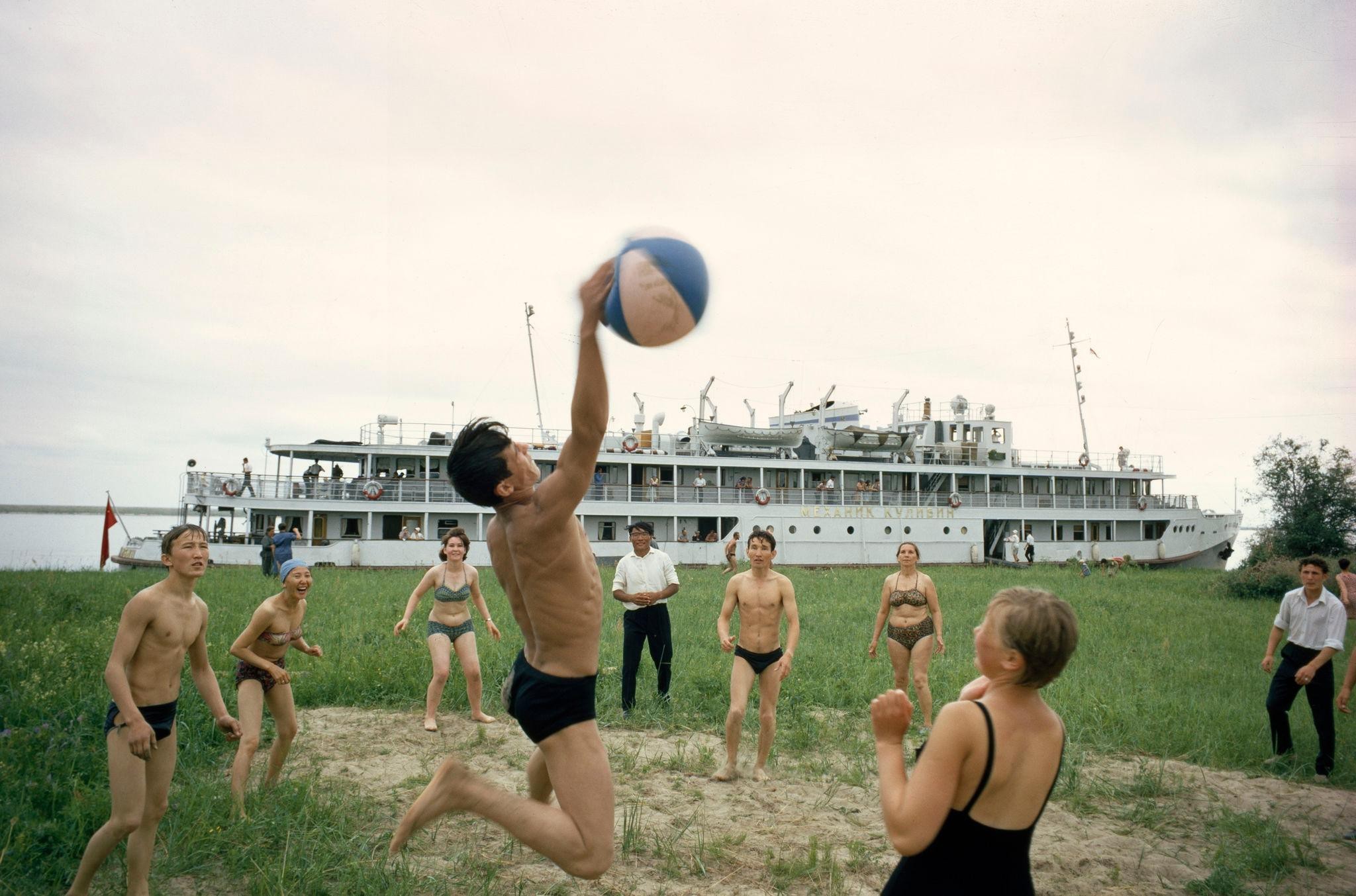 On the Lena River, 1966 - the USSR, Relaxation, Tourism, Longpost, 60th