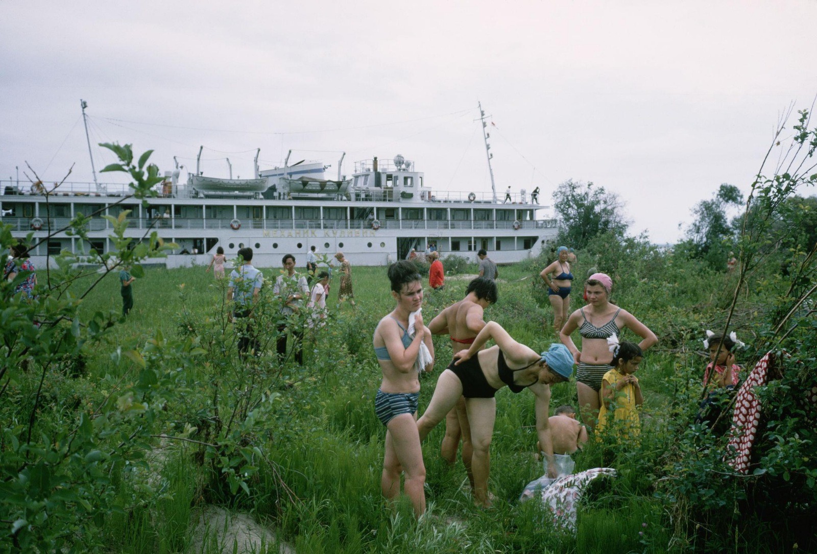 On the Lena River, 1966 - the USSR, Relaxation, Tourism, Longpost, 60th