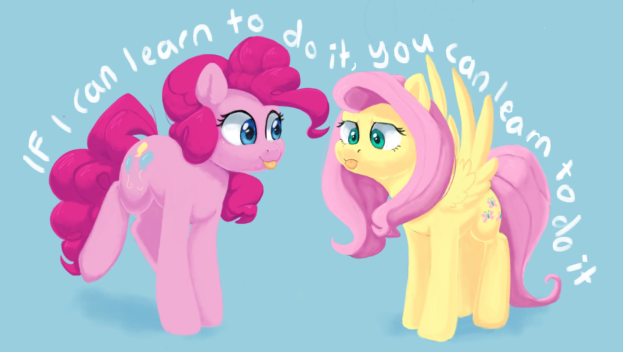 Blep - My Little Pony, Pinkie Pie, Fluttershy, Blep, Pucksterv