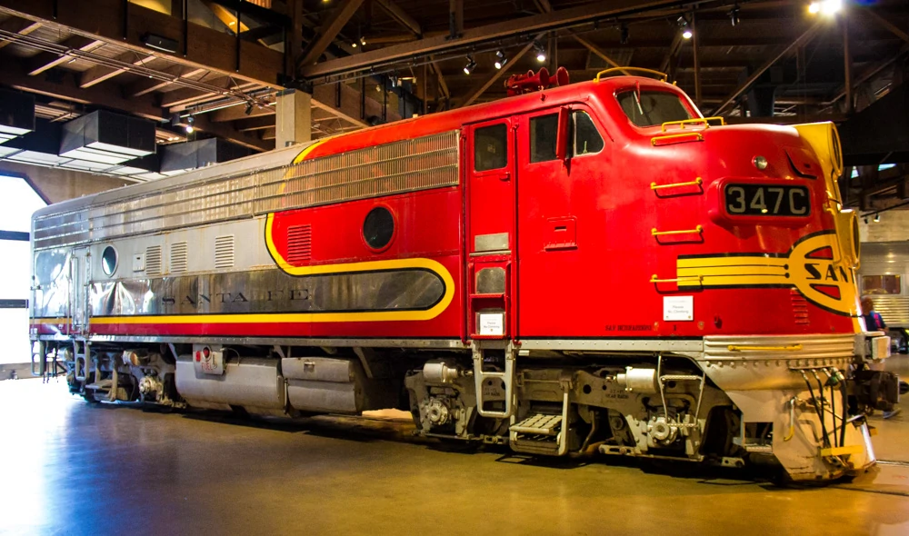 Sacramento Railroad Museum. - Railway, Museum of Railway Equipment, USA, Sacramento, Longpost, Video