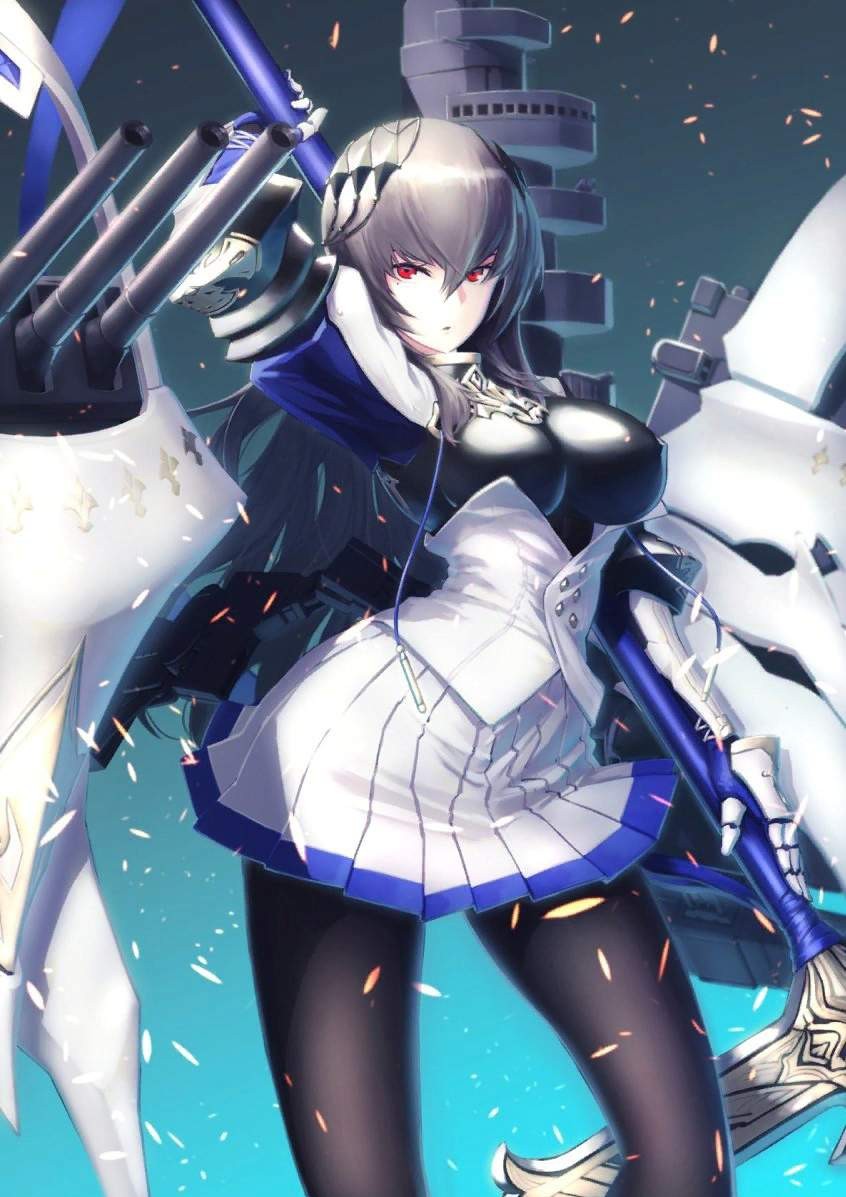 Saint Louis - Anime art, Art, Azur lane, St louis, A selection, Longpost, Anime