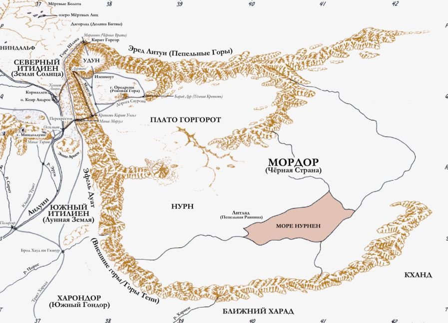 Мордор. - Средиземье, Толкин, Длиннопост