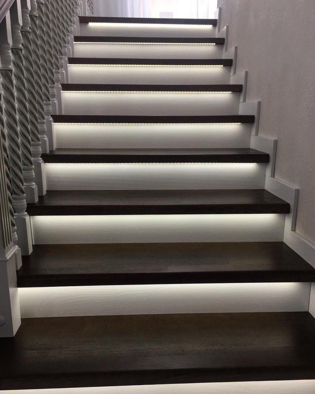 Smart lighting for stairs - My, Stair lighting, Controller, Stairs, Lighting, Building, Longpost