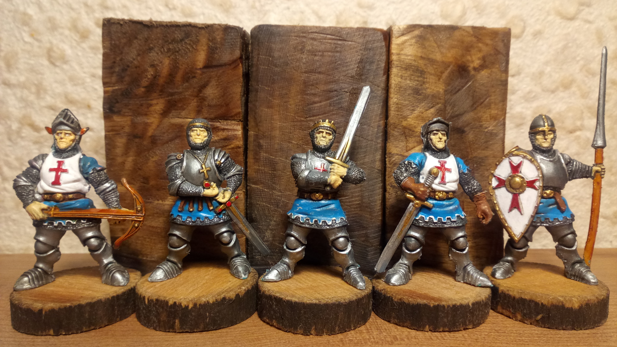 I paint soldiers - Crusaders - My, Toy soldiers, Crusaders, Technologist, Longpost