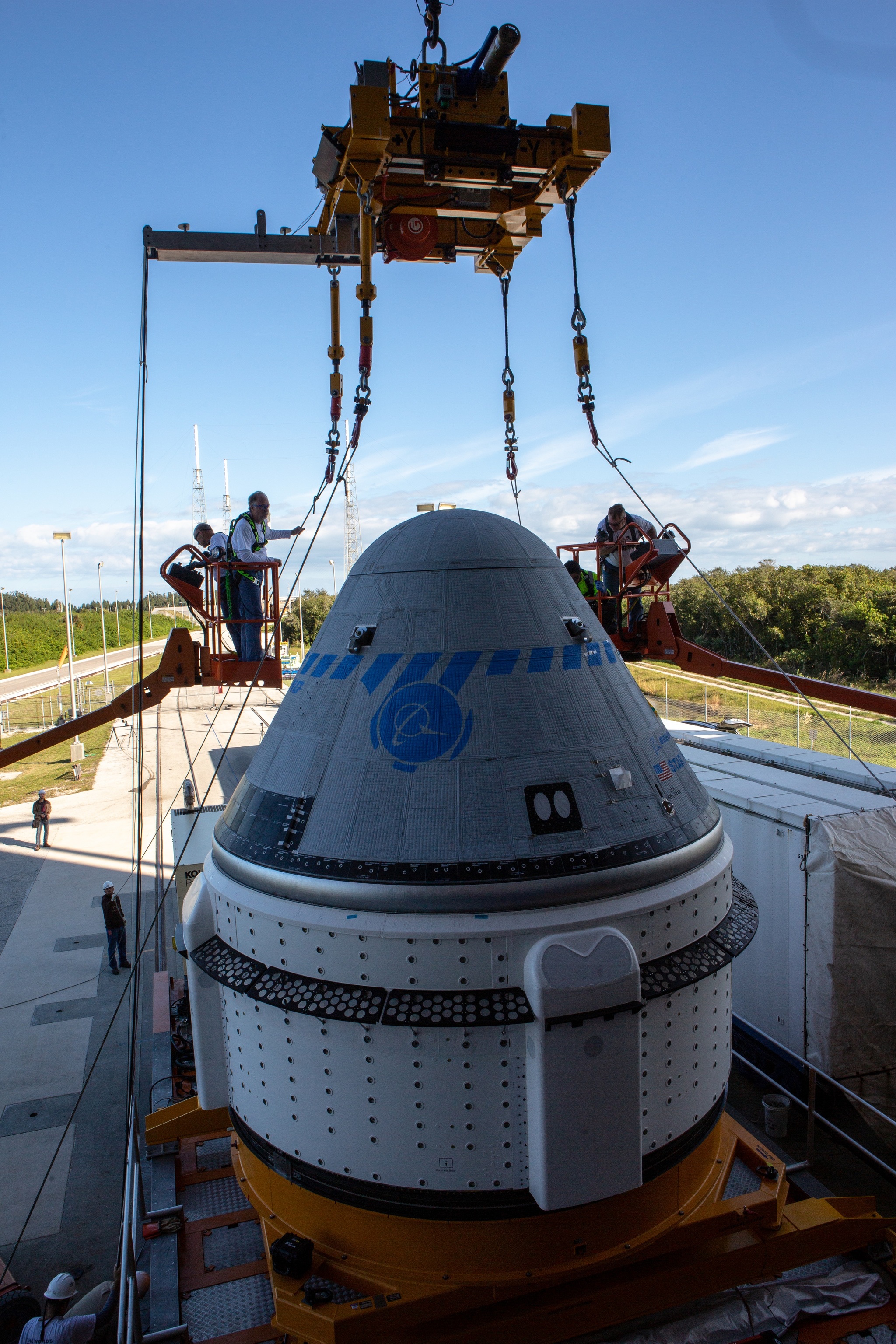 CST-100 Starliner установлен на ракету-носитель - Cst-100 Starliner, Starliner, Boeing, NASA, МКС, Космонавтика, Видео, Длиннопост