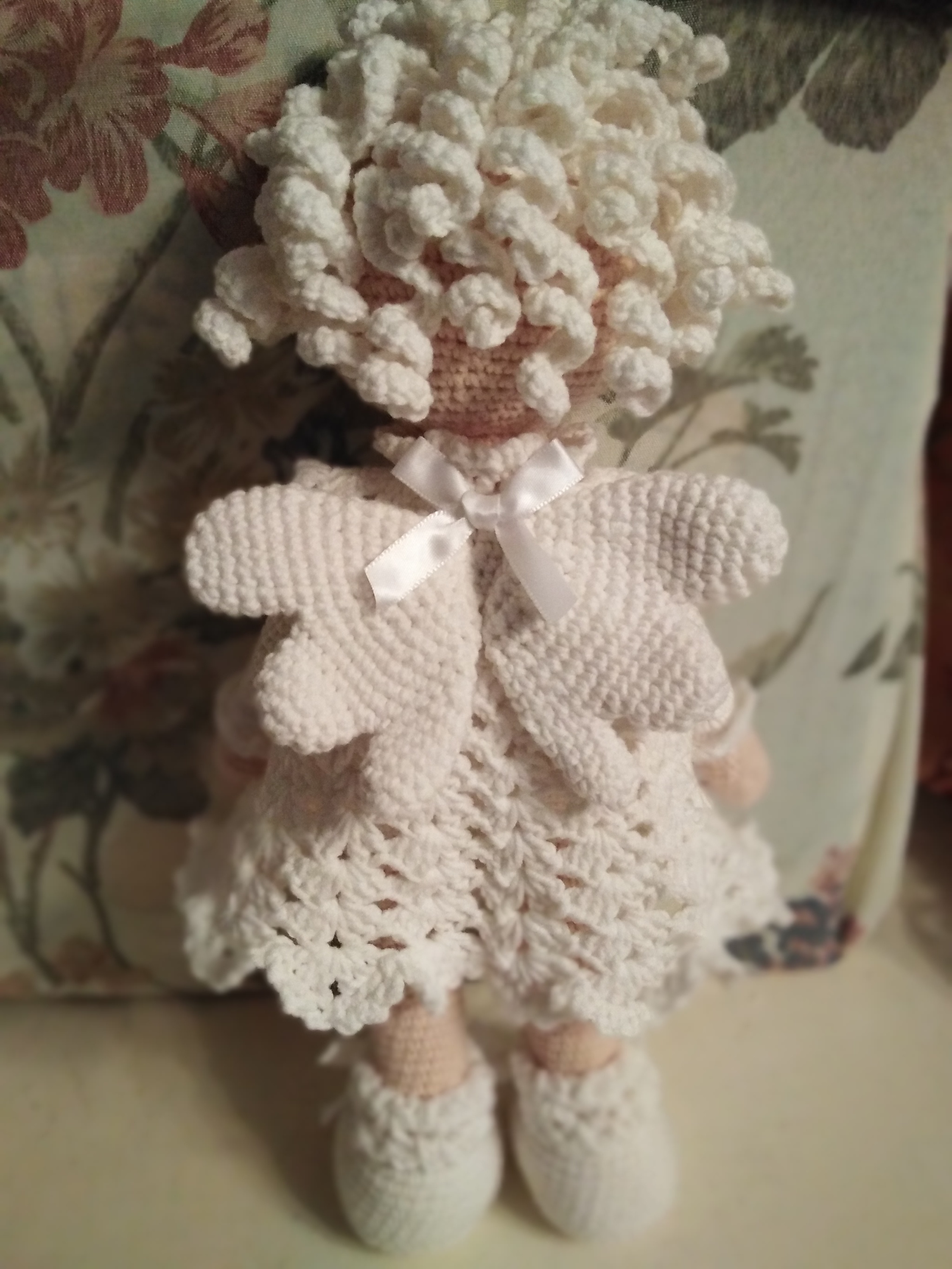 Knitted girls - My, Crochet, Toys, Amigurumi, Needlework without process, Doll, Longpost