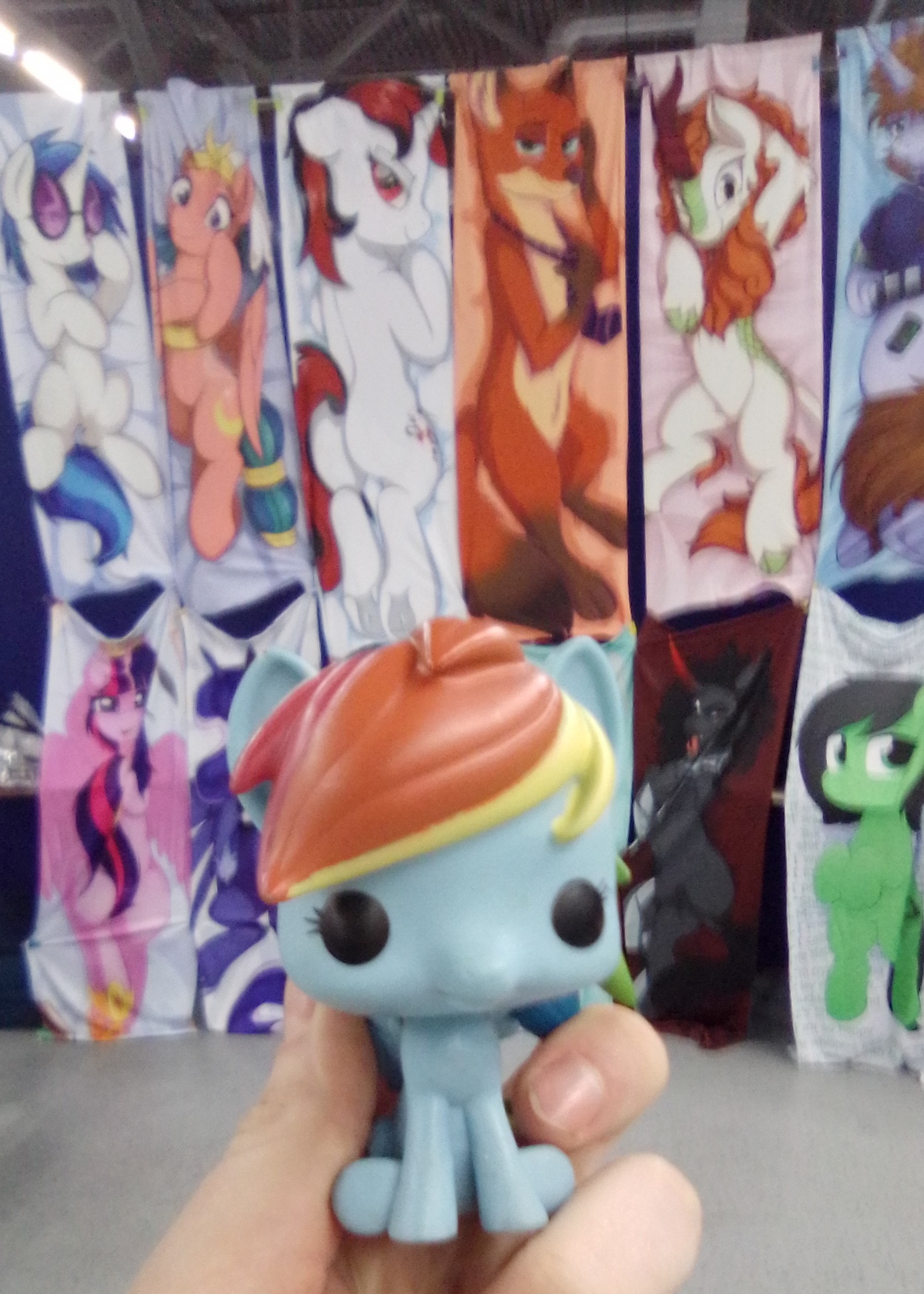 How is the exhibition day DerpFest Infinity going? - Derpfest, Rainbow dash, Dakimakura, Longpost, My little pony