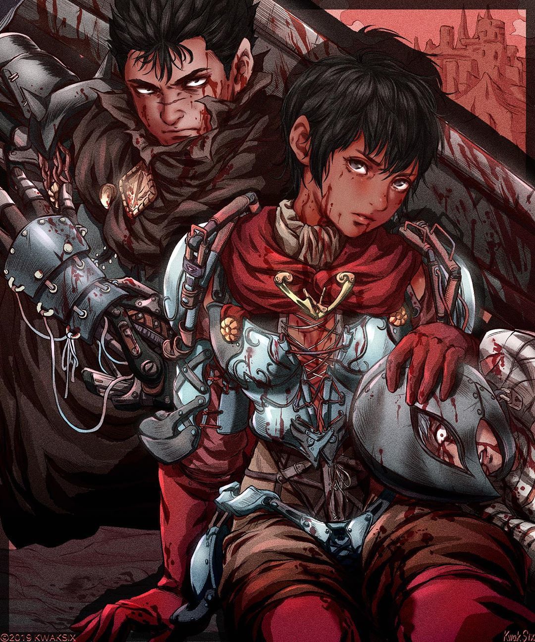 History for more than 30 years - Anime, Anime art, Berserk, Manga Berserk, Guts, Griffith, Casca, Gats