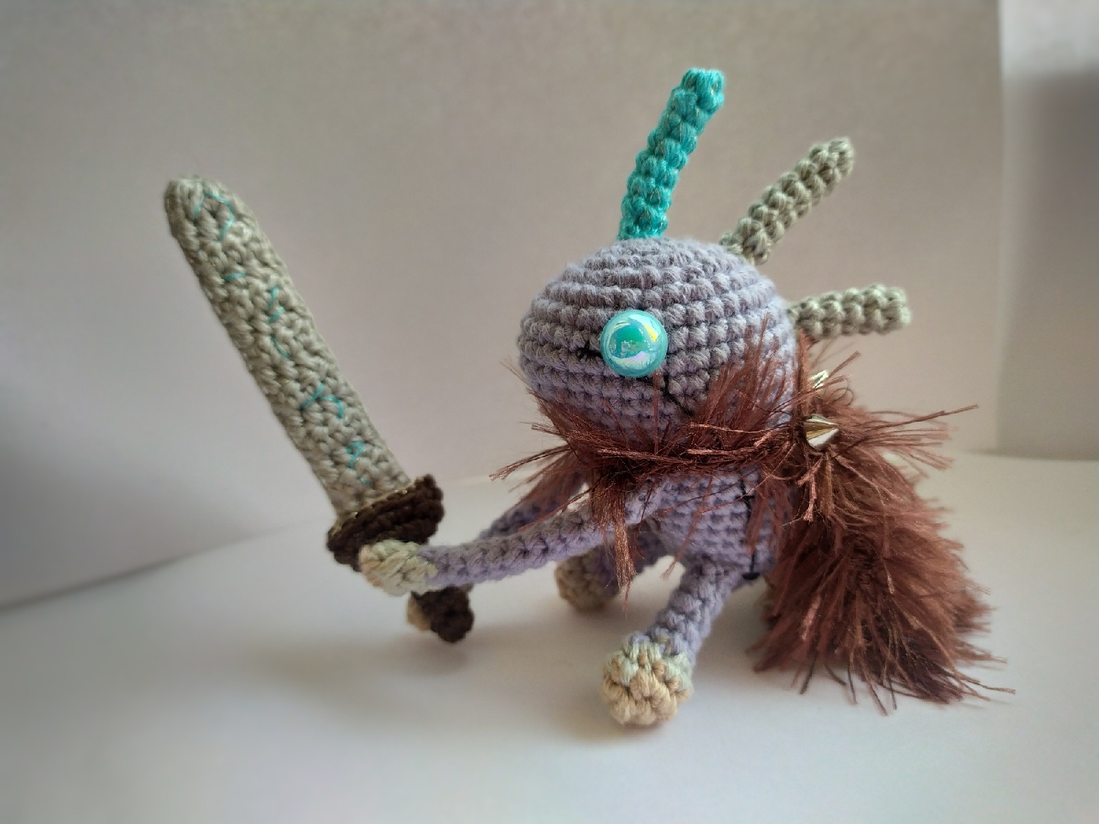 Another messenger of death has come to this world! - My, Warcraft, World of warcraft, Wow, Amigurumi, Blizzard, Knitted toys, Longpost