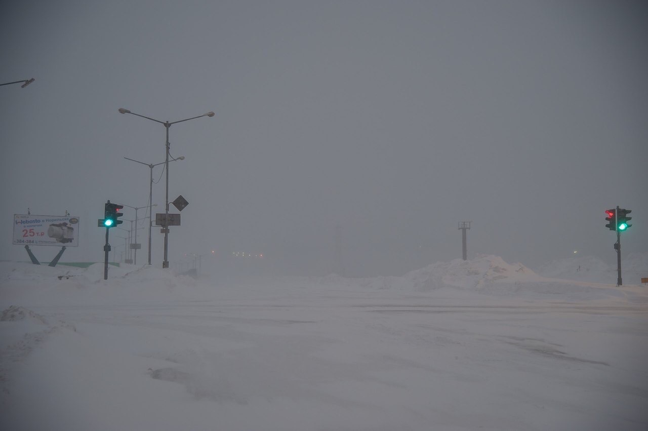 New Year's Norilsk - Norilsk, The photo, Cold, People, Russia, Winter, Longpost