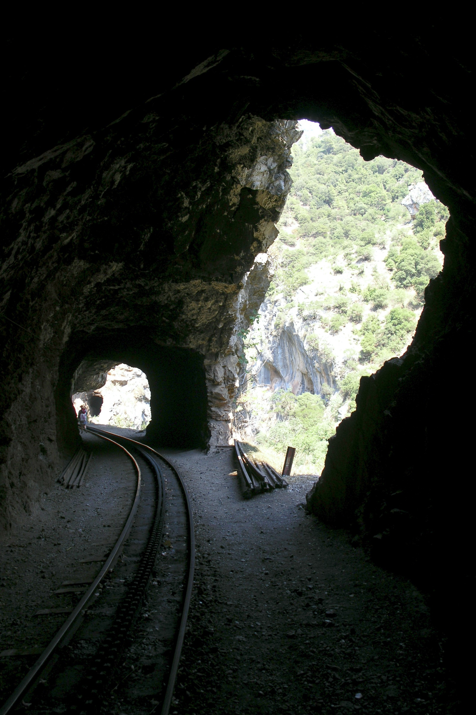 Greek mountain cog railway. - Railway, Gear rail, Greece, Longpost, Video