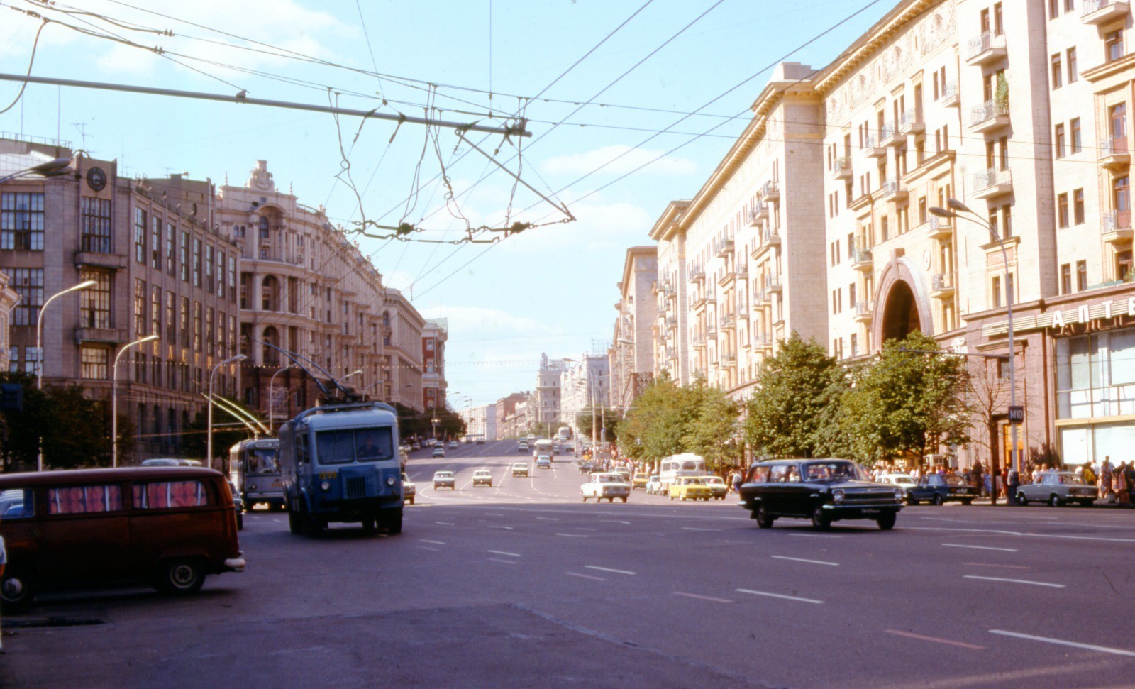 Moscow early 70s - the USSR, Moscow, Longpost, 70th