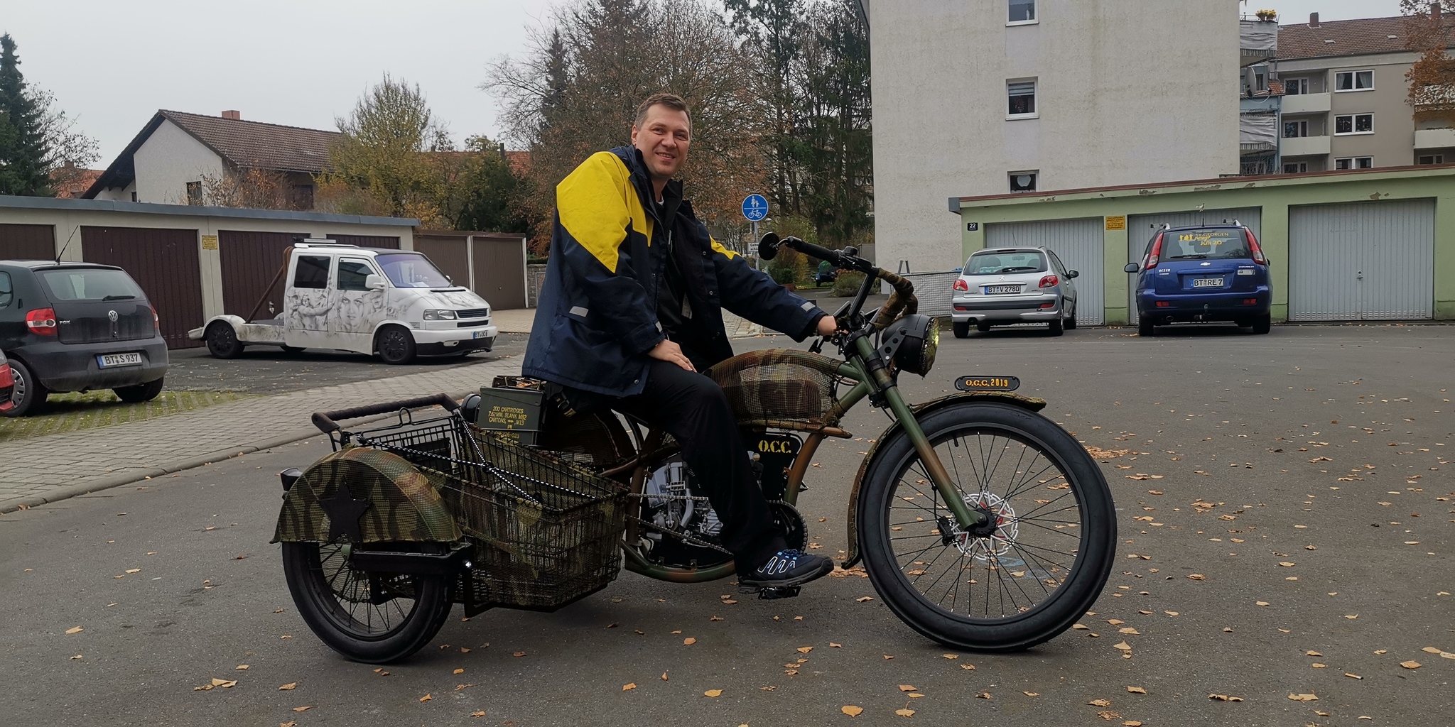 A real bike! - My, Moto, A bike, Germany, Needlework, Outlook, Longpost