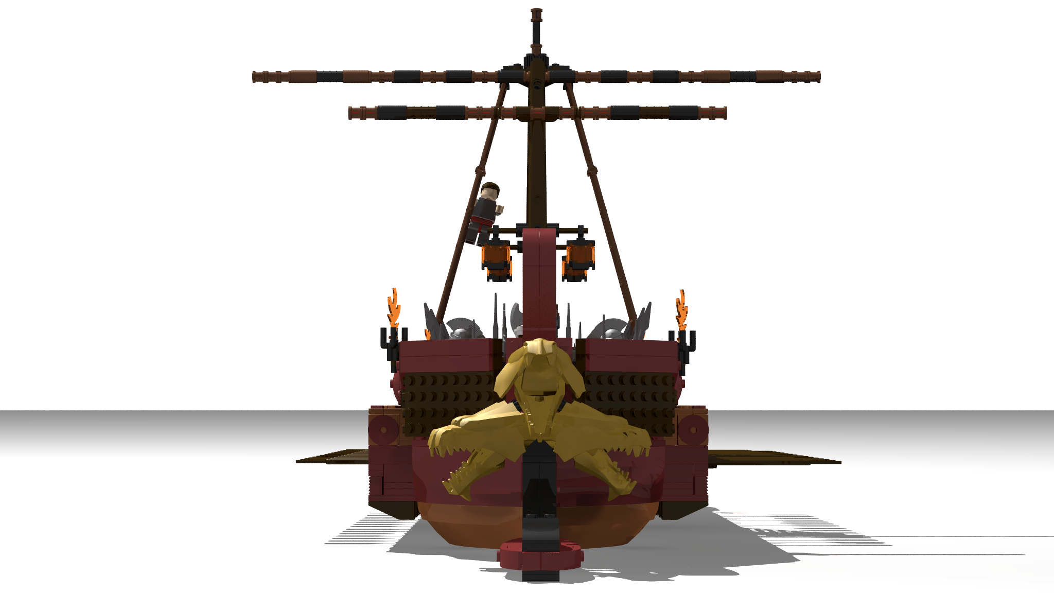 Lego Argo (Legendary Ship) - My, Lego, Ship, Myths, Ancient greek mythology, Legend, Greece, Toys, Longpost