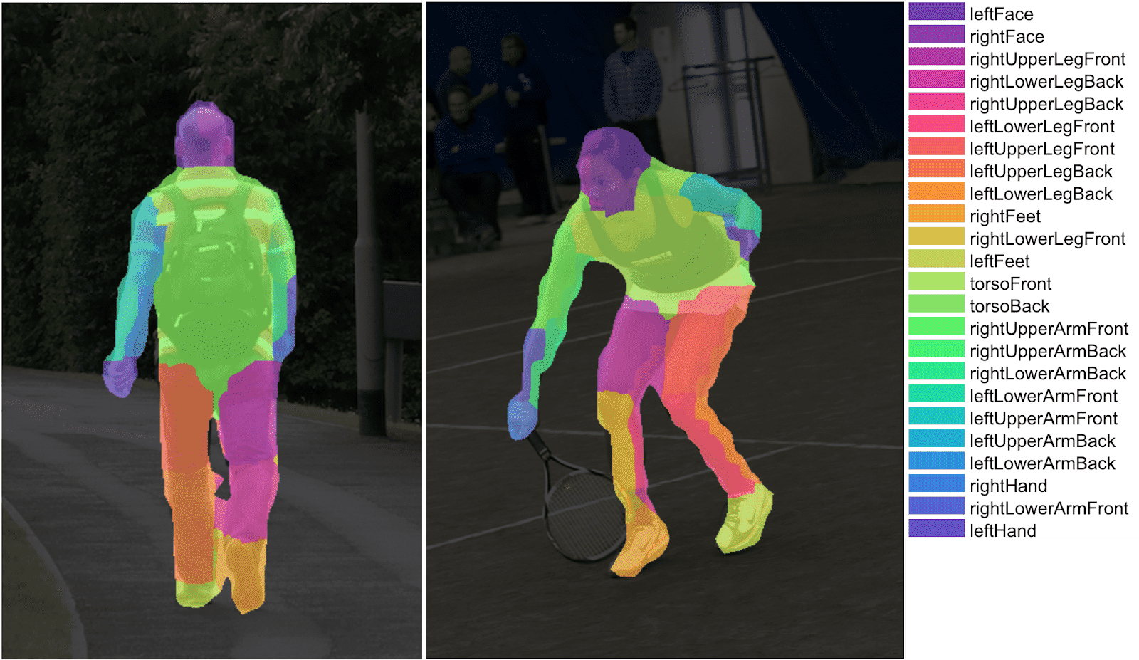 BodyPix: Real-time people segmentation with TensorFlow.js - Person, People, Division, Body, Tensorflow, Нейронные сети, Machine learning, GIF, Longpost, Neurohive