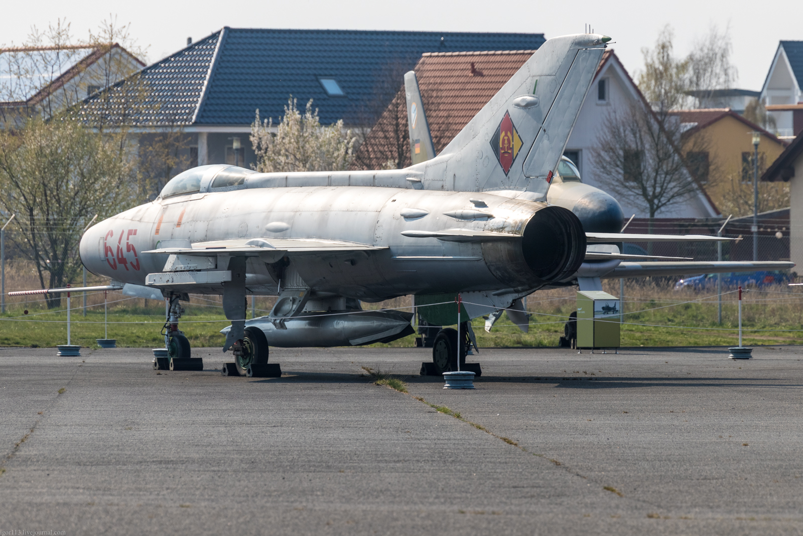 MIG-21F-13. German exhibit. - GDR, MiG-21F-13, Longpost