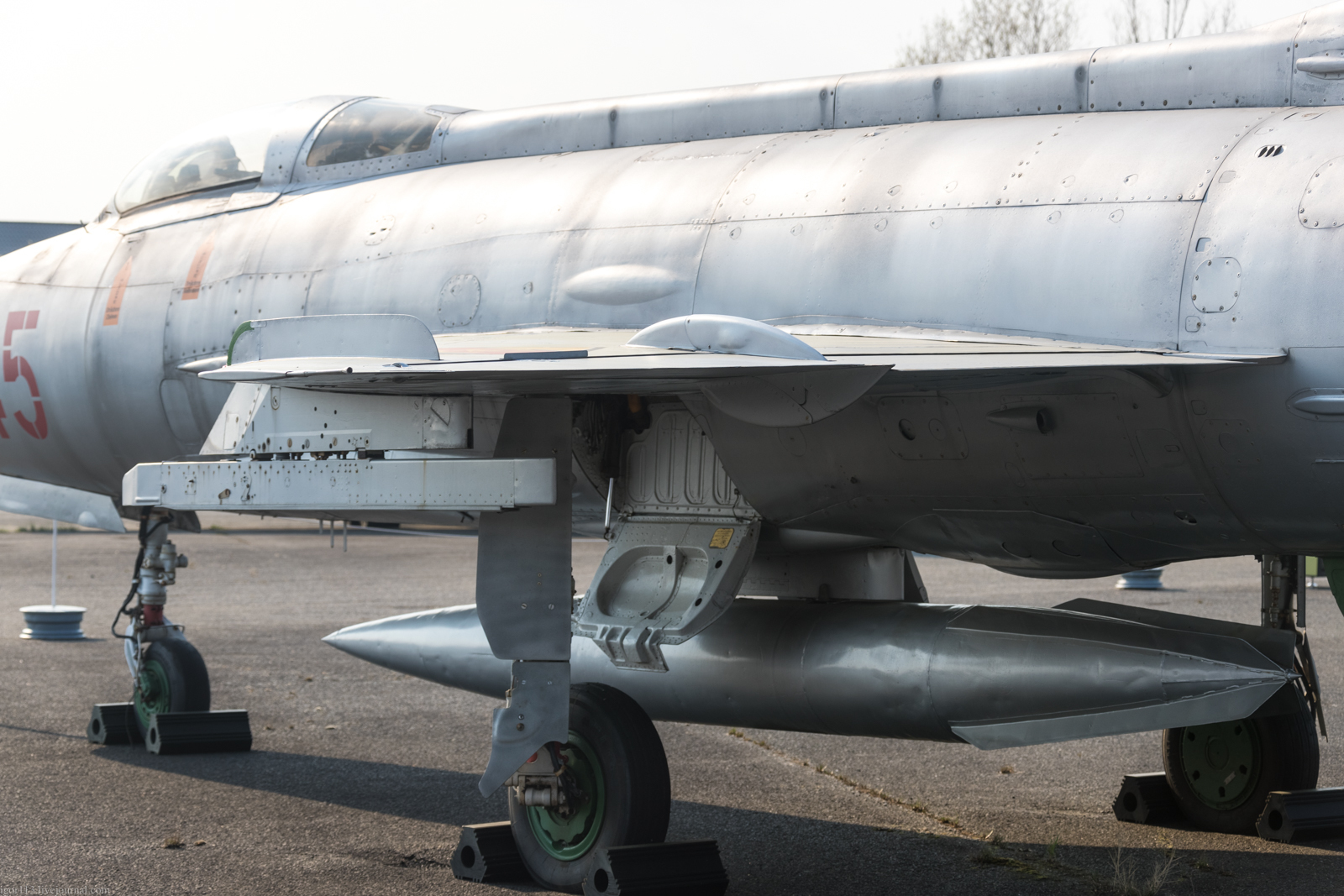 MIG-21F-13. German exhibit. - GDR, MiG-21F-13, Longpost