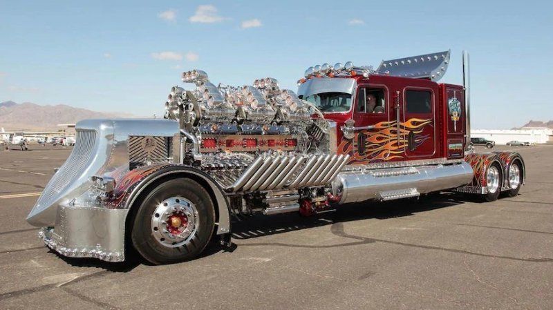 3500 hp tractor with 27.9 liter engine and 12 compressors - Auto, Tractor, Power, USA, Interesting, Unusual, Video, Longpost