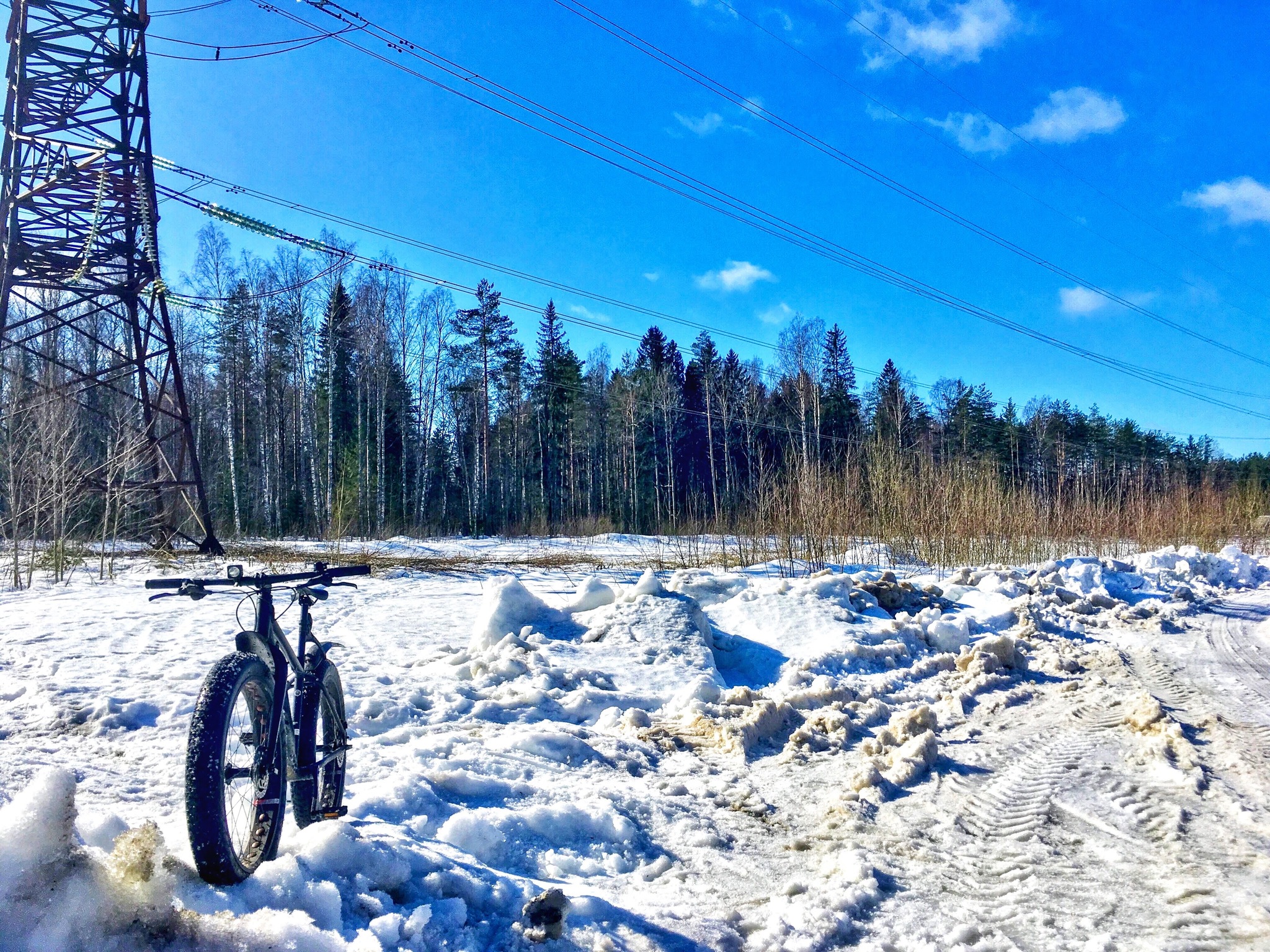 March 2018 - My, Fatbike, Fatbike, Spring, Snow